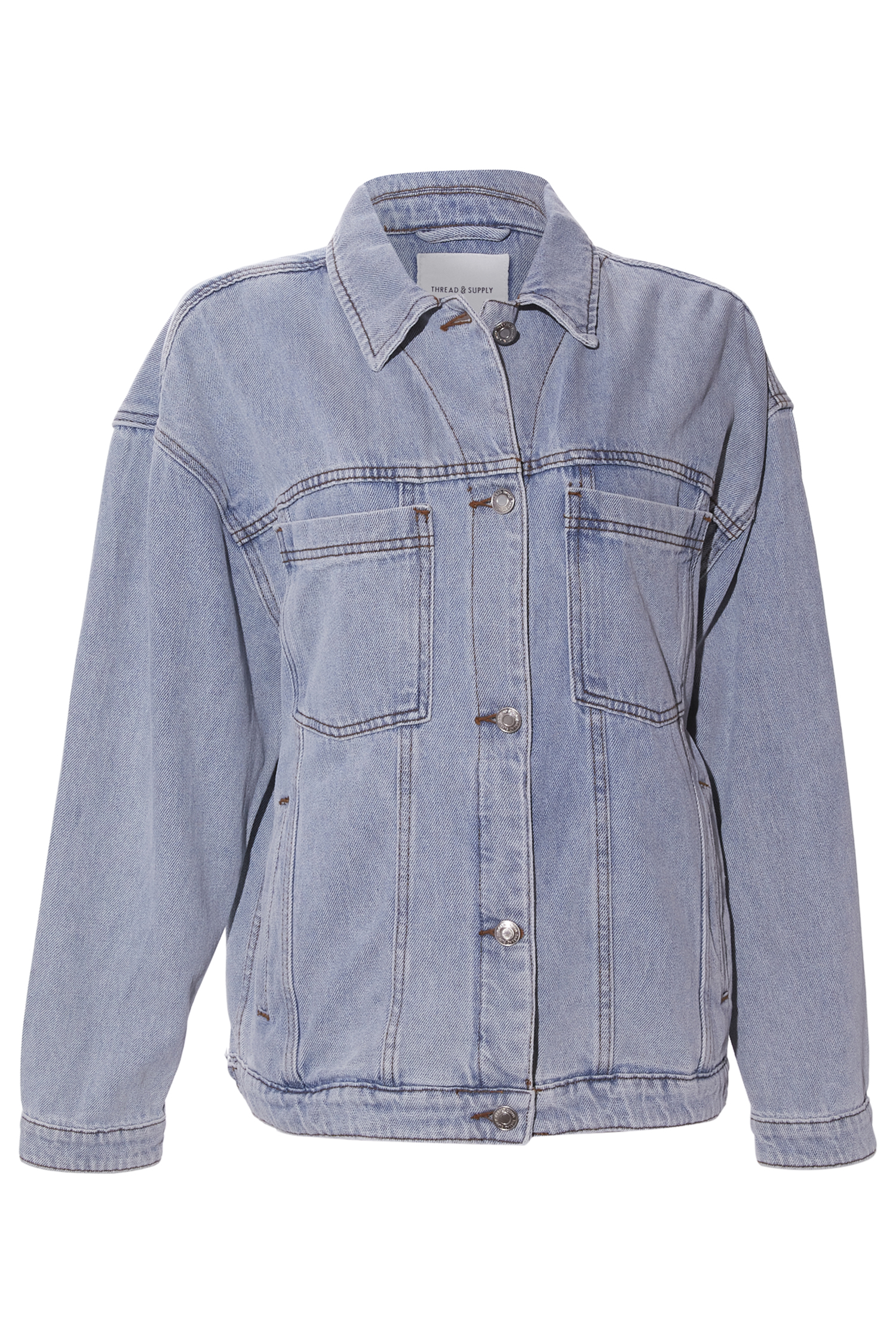 Thread & Supply Oversized Denim Jacket