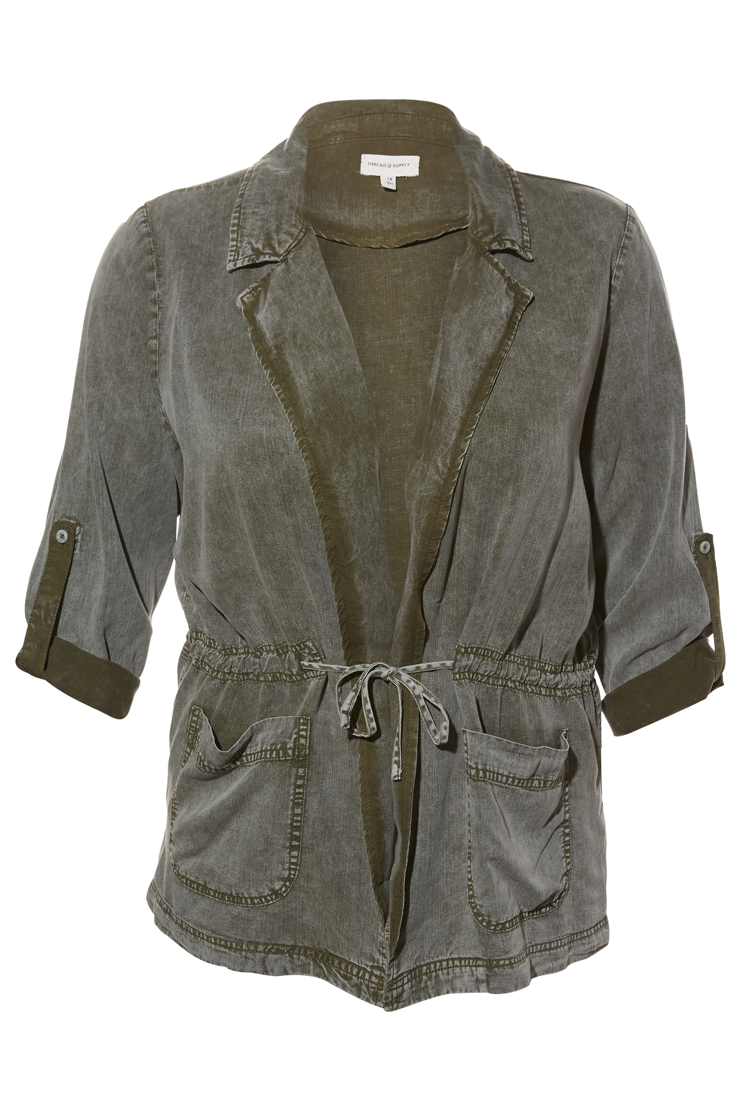 Thread & Supply Drawstring Waist Jacket