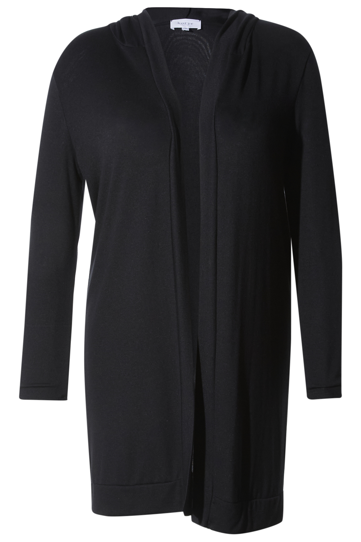 Hooded Hacci Cardigan