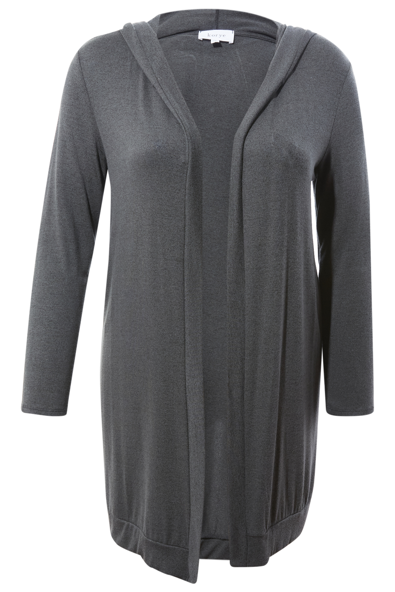Hooded Hacci Cardigan