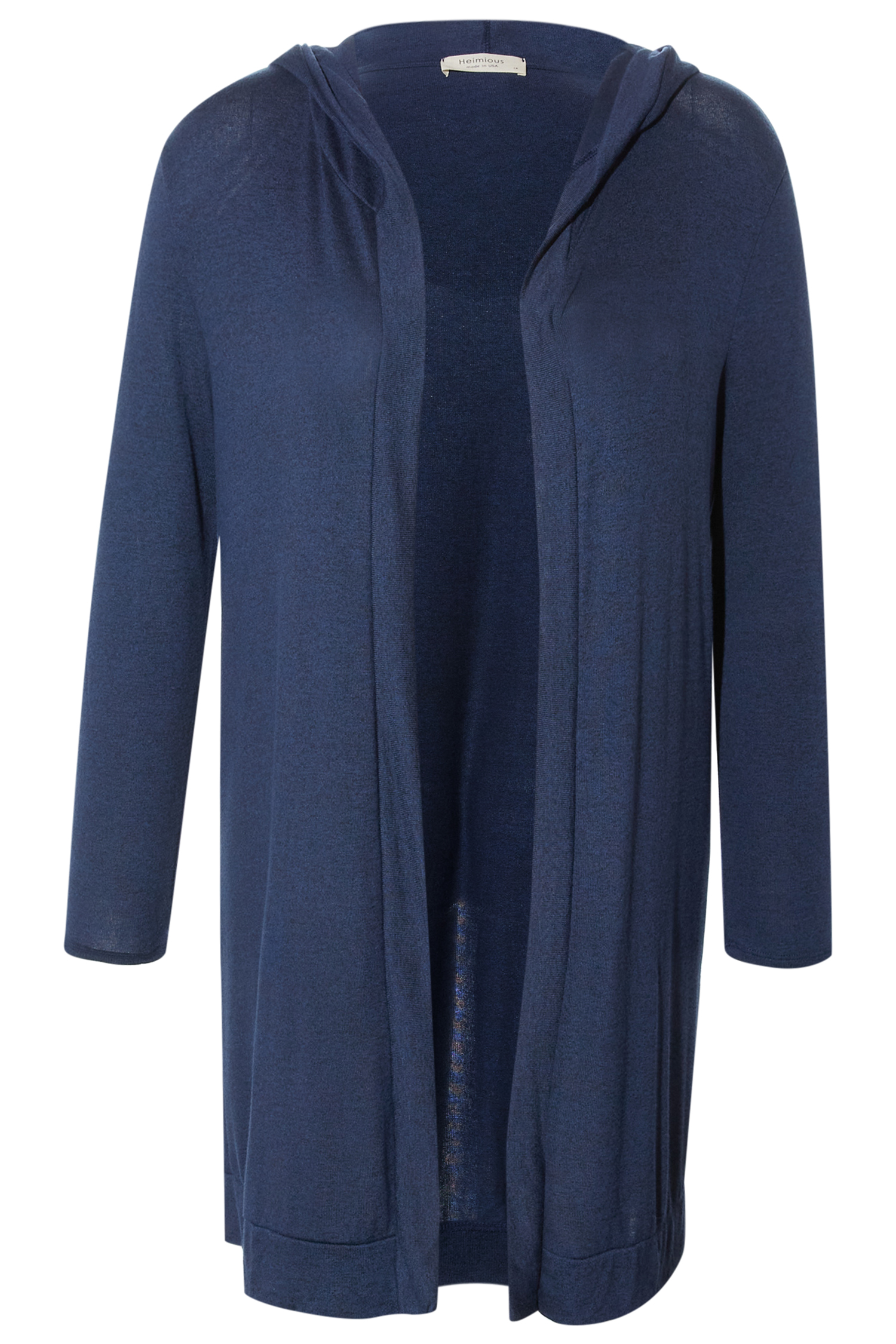 Hooded Hacci Cardigan