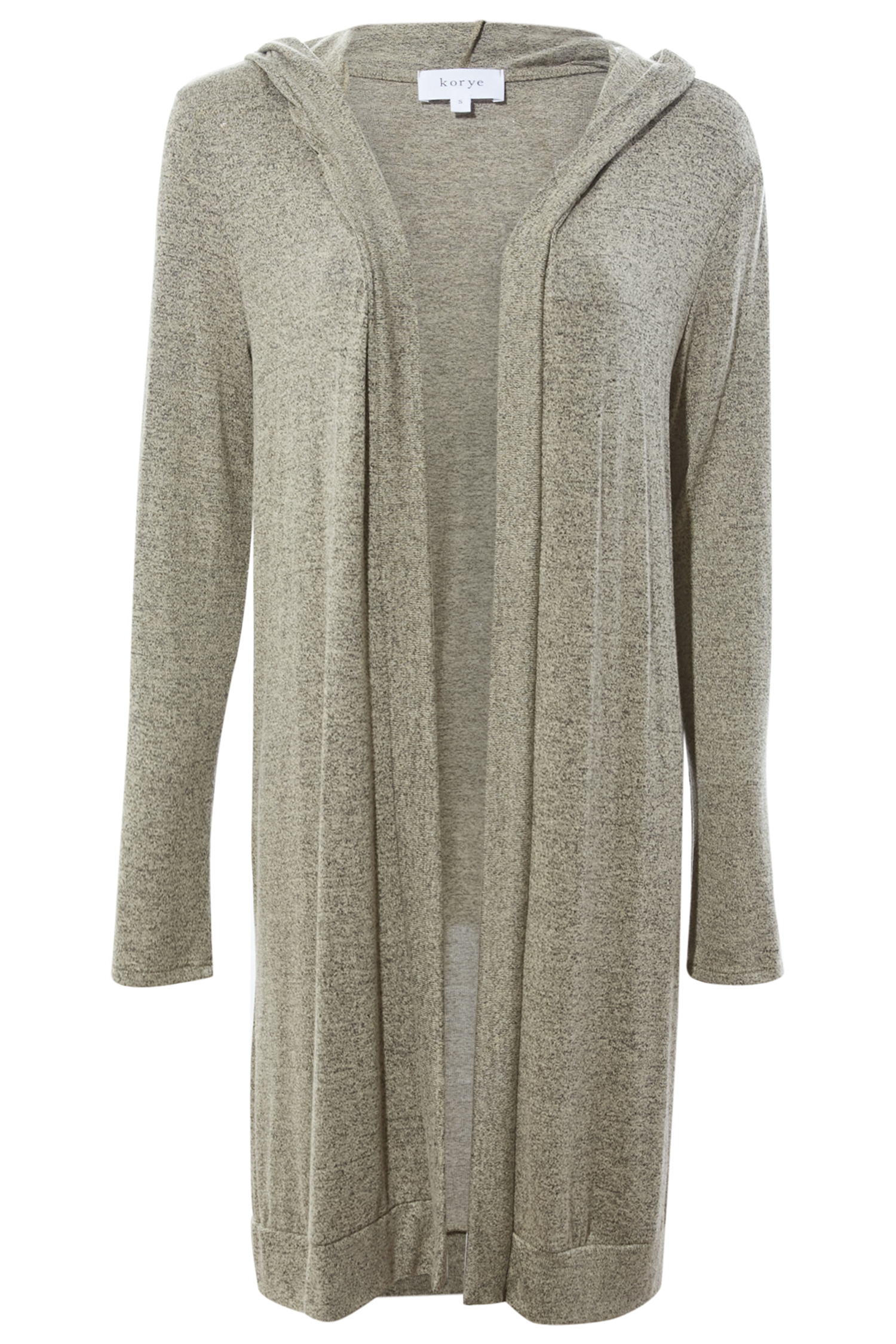 Hooded Hacci Cardigan