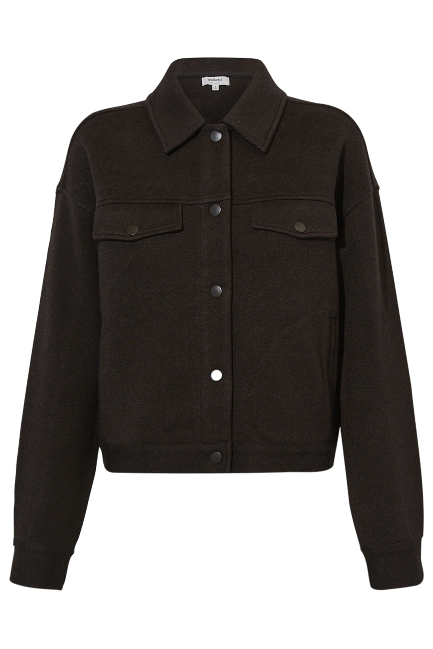 Snap On Front Jacket