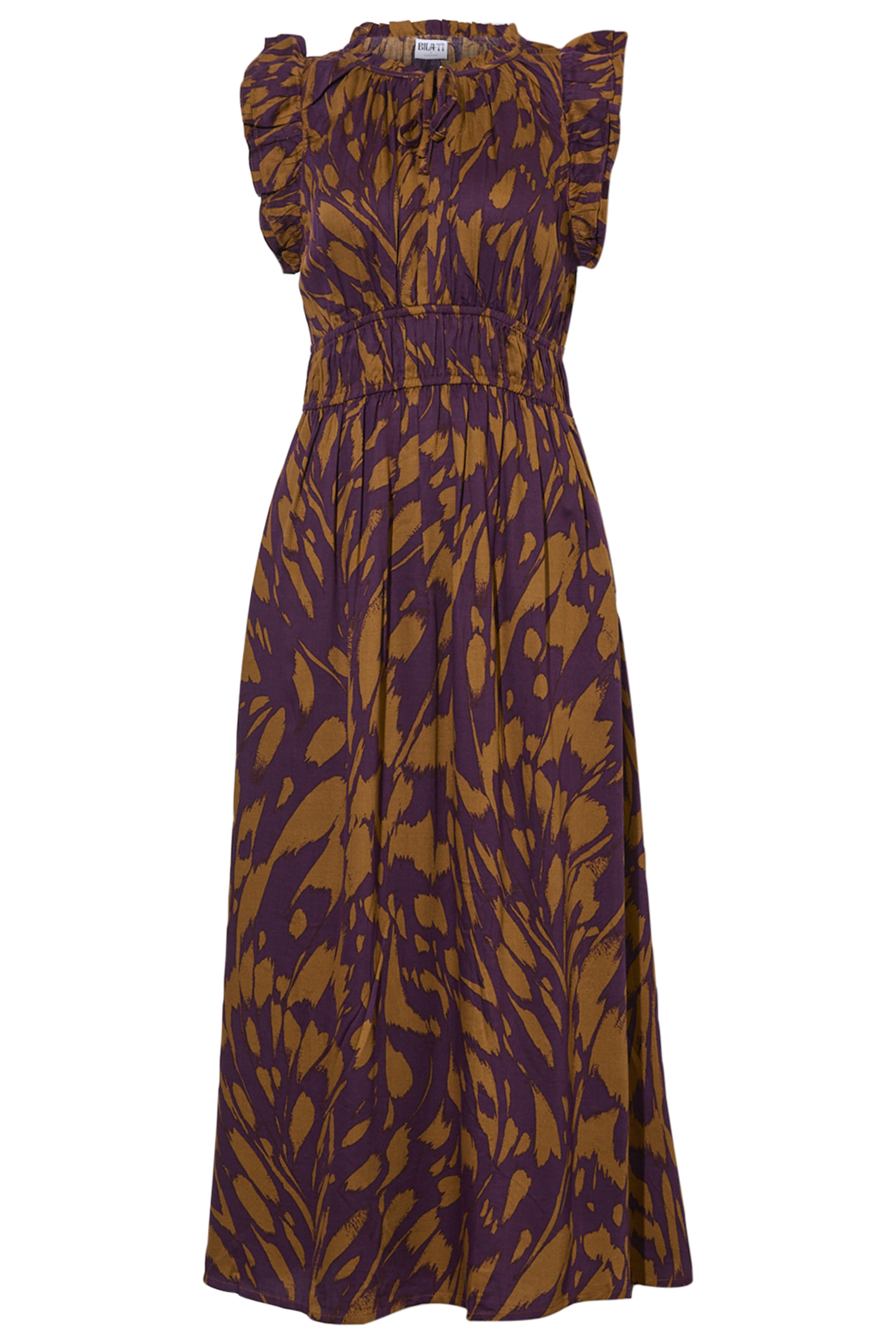 Printed Short Sleeve Dress