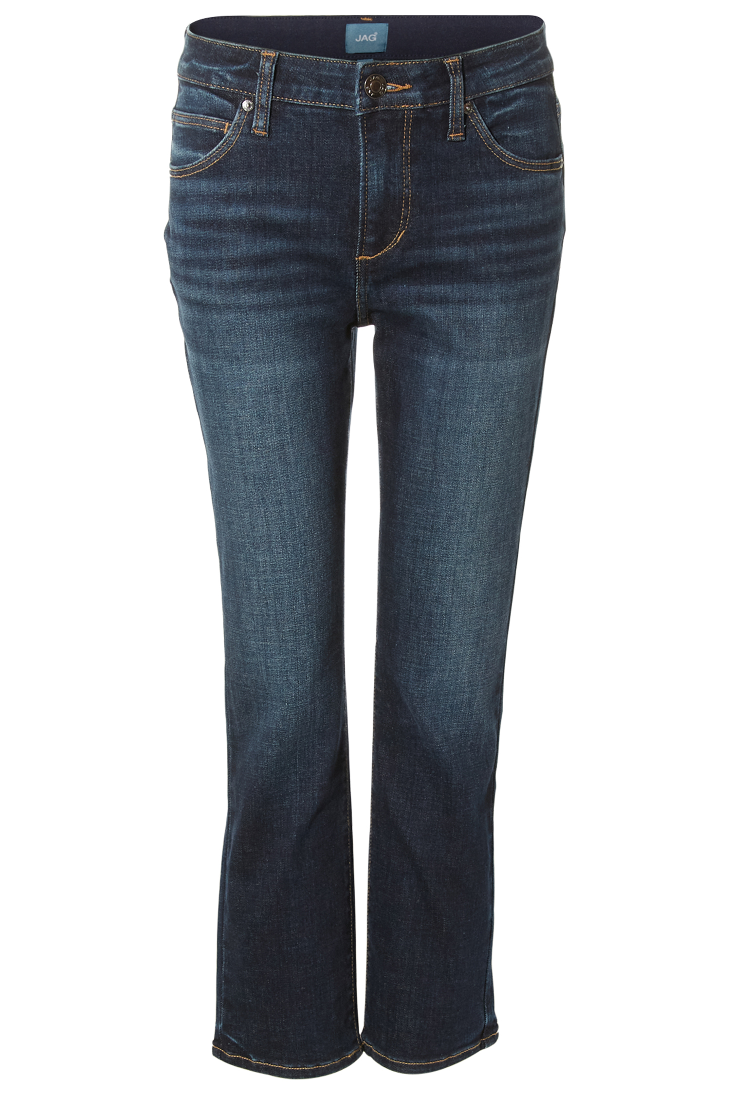 JAG Mid Rise Straight Crop