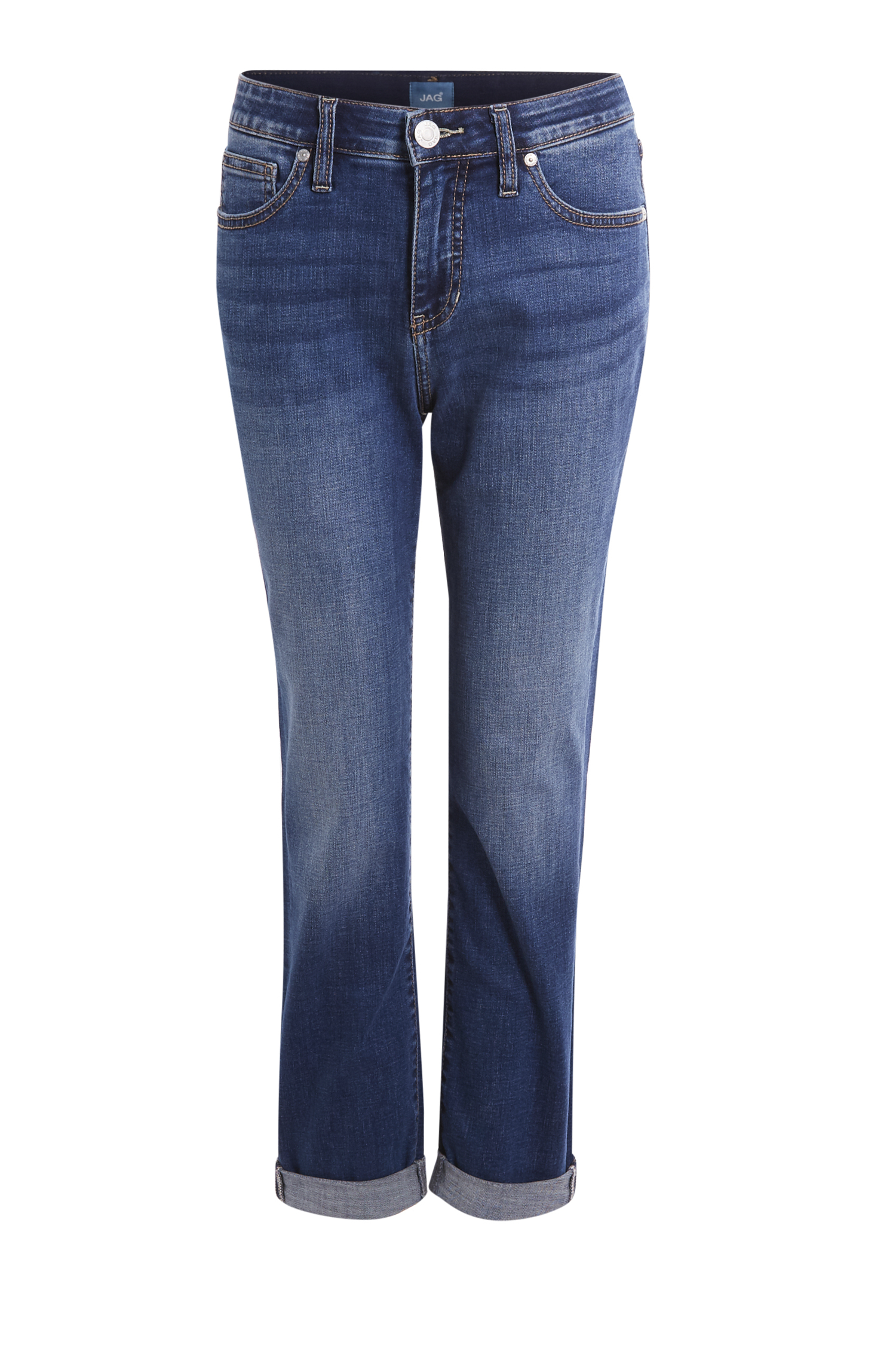JAG Mid Rise Girlfriend Jean