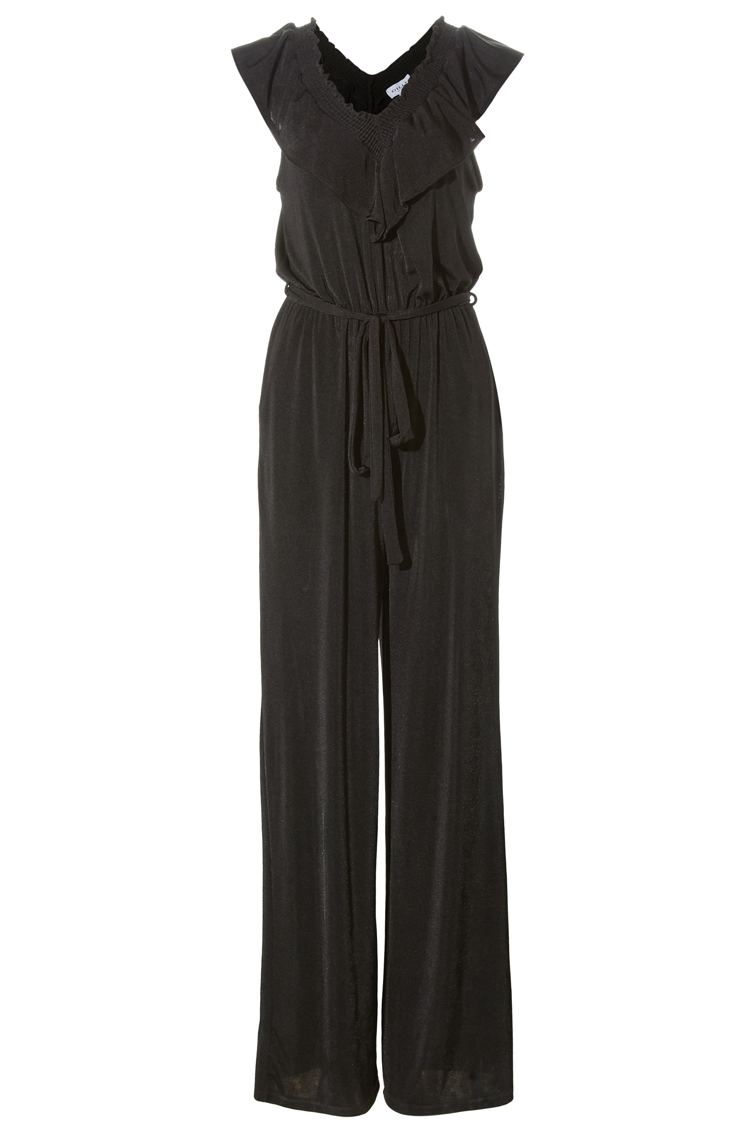 Ruffle Sleeve Jumpsuit