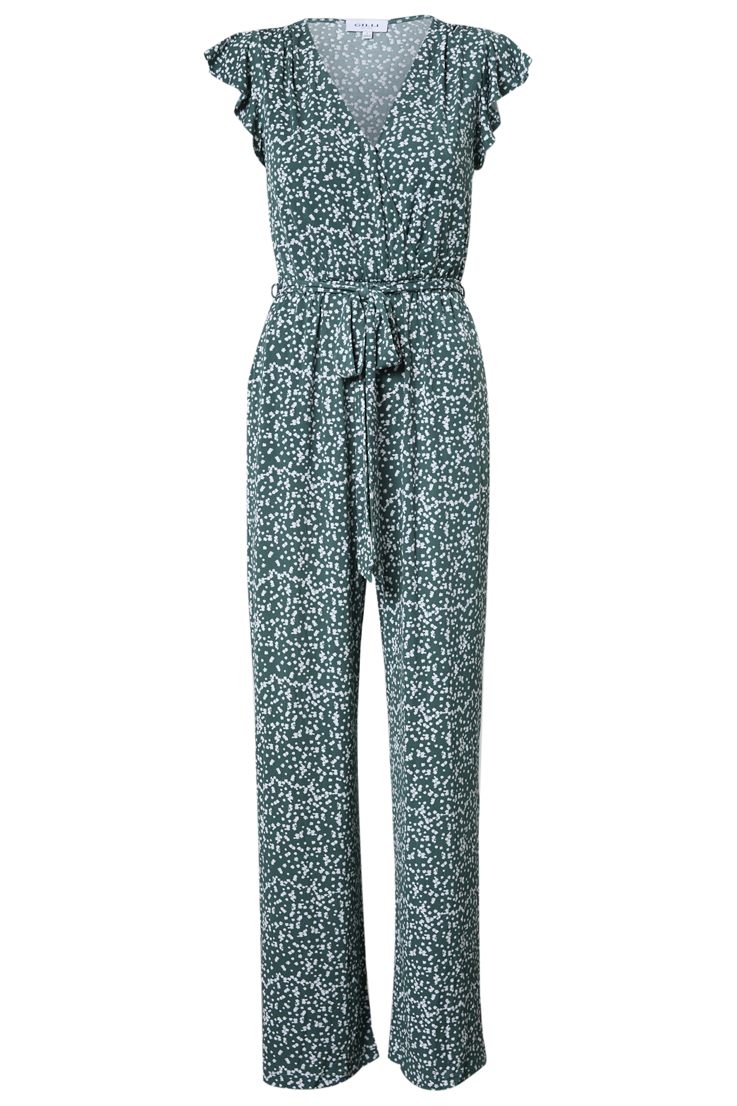 Ruffle Sleeve Jumpsuit