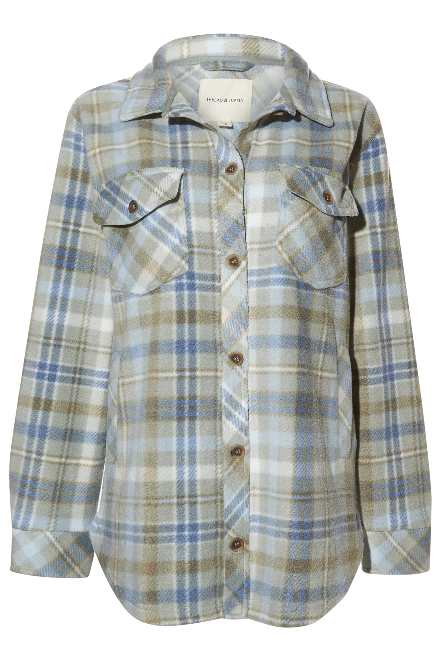 Thread & Supply Plaid Shacket