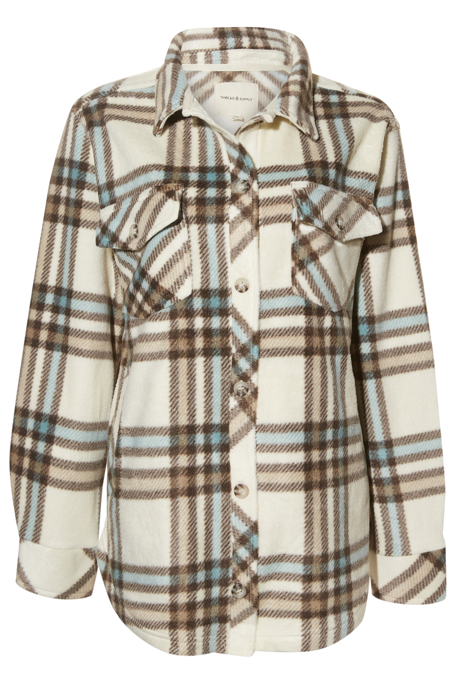 Thread & Supply Plaid Shacket