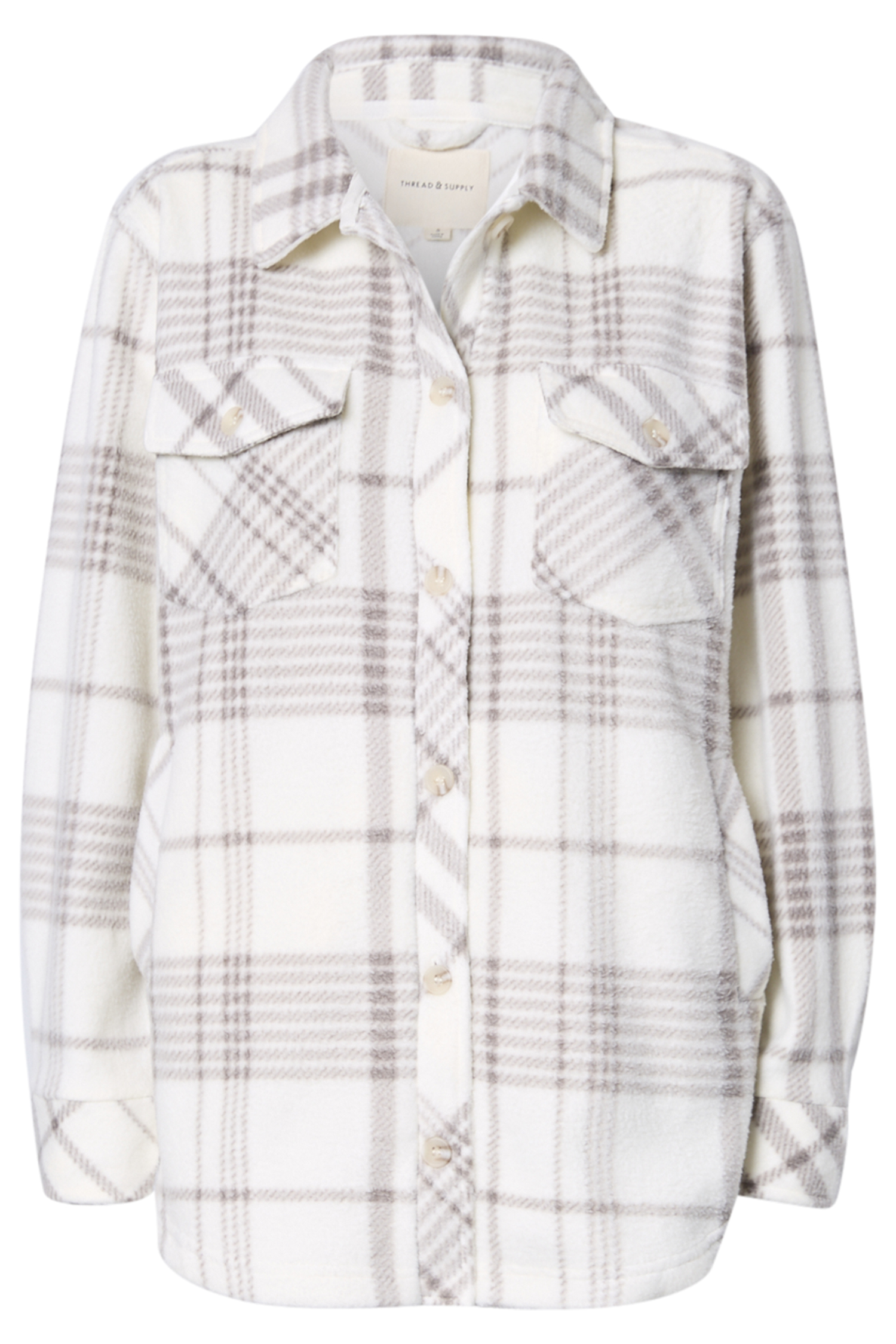 Thread & Supply Plaid Shacket