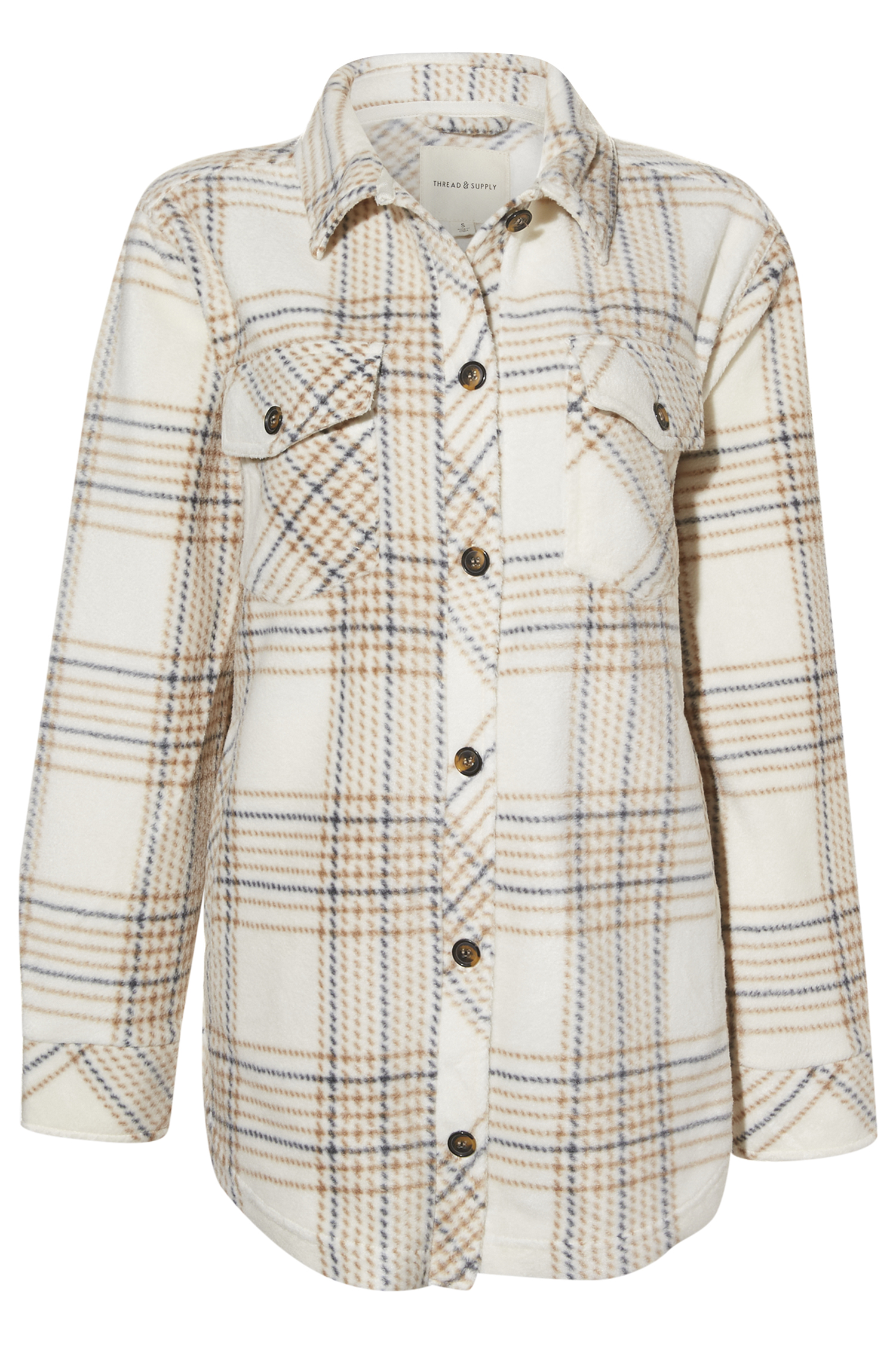 Thread & Supply Plaid Shacket