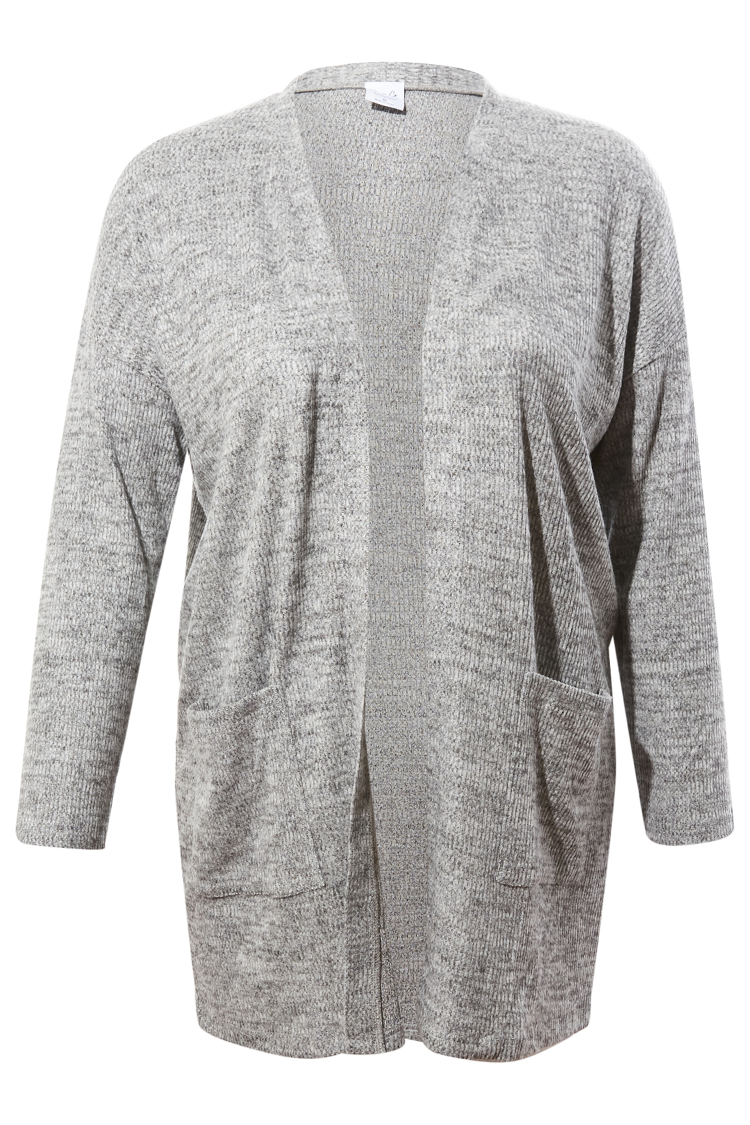 Open Front Long Cardigan