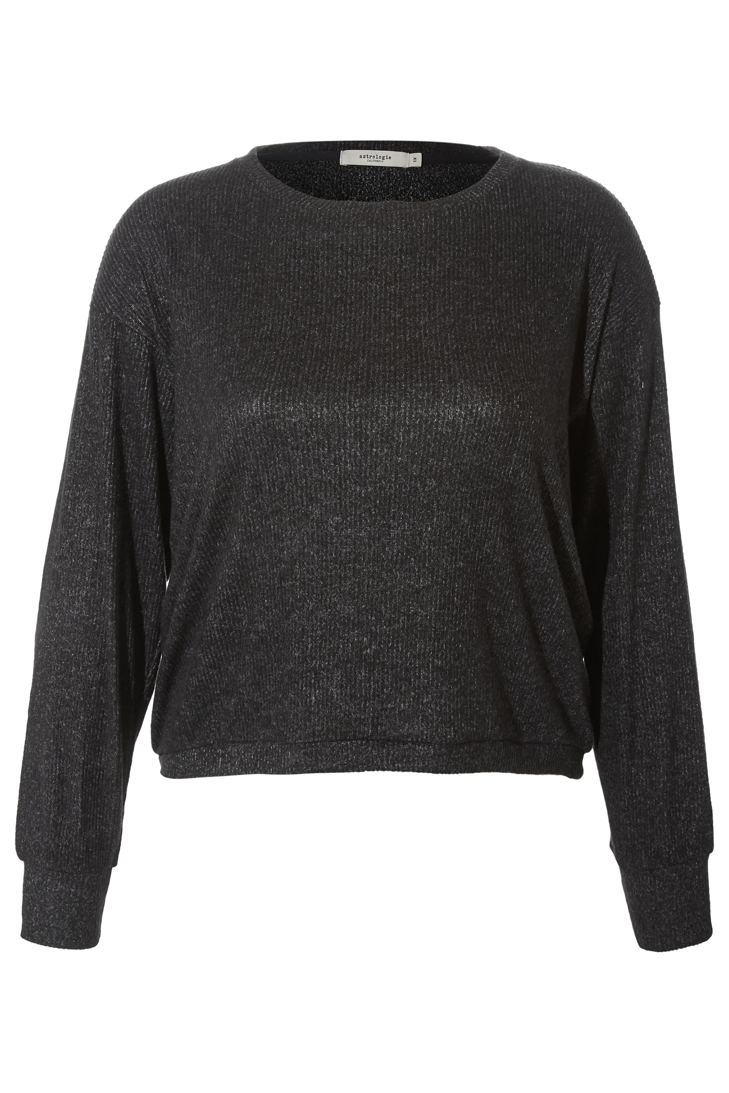 Hi-Lo Ribbed Long Sleeve