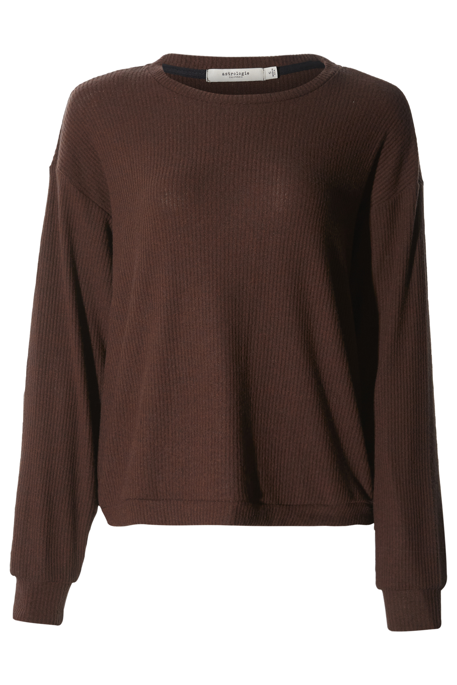 Hi-Lo Ribbed Long Sleeve