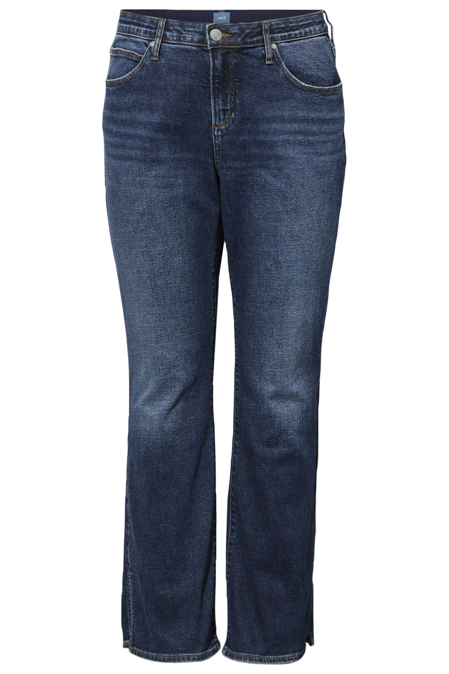 【BOK PLACE】Raw Mood Deep Blue Semi Bootcut Denim Pants BOK PLACE (ボックプレイス) - ロウムードディープブルーセミ