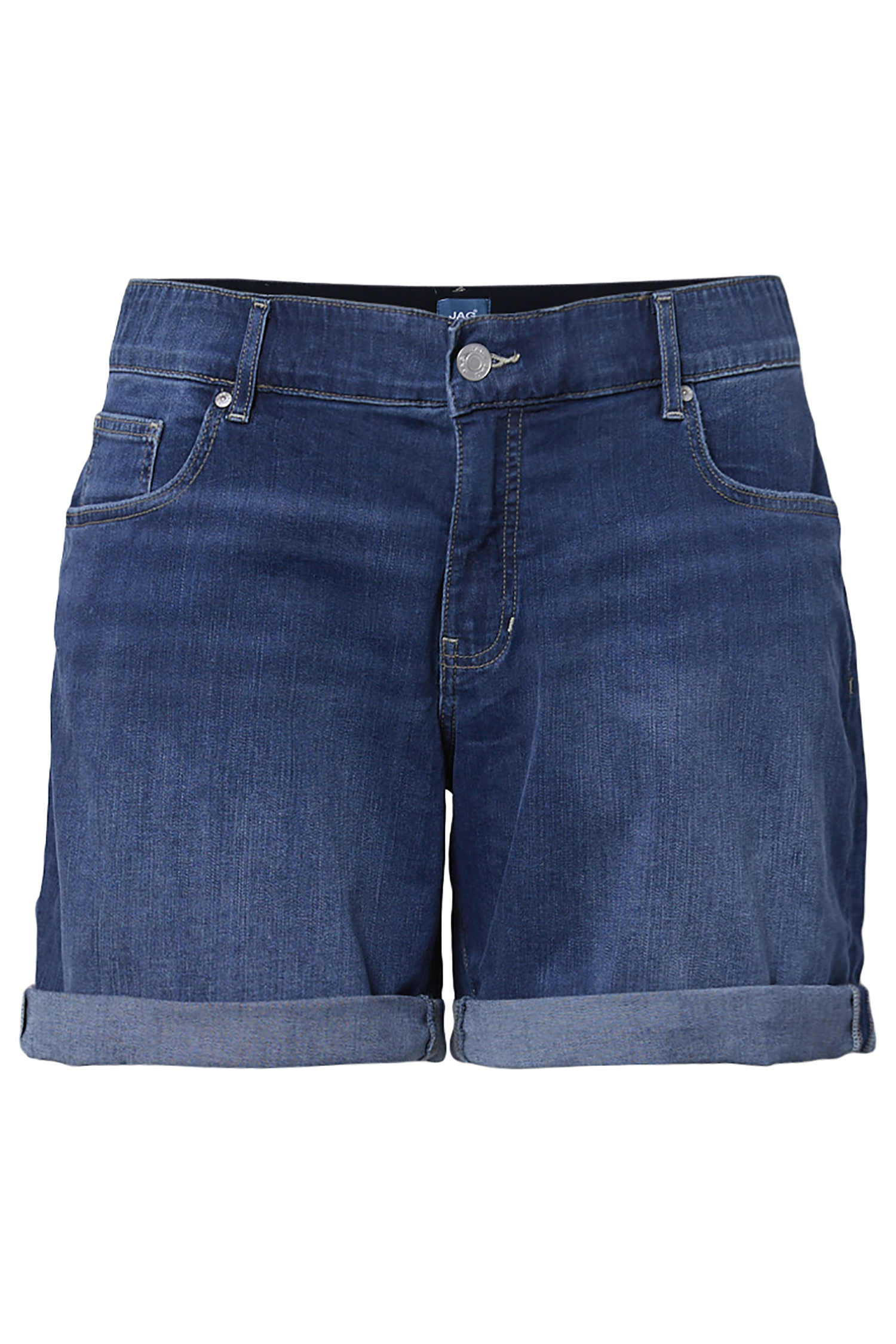 High Rise Denim Shorts