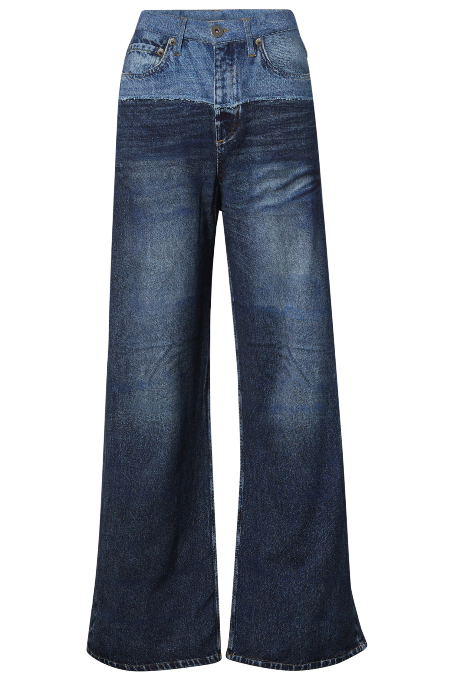 Faux Denim Pant