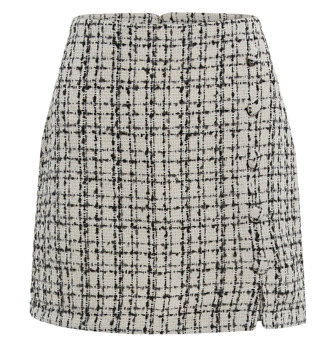 Textured Mini Skirt