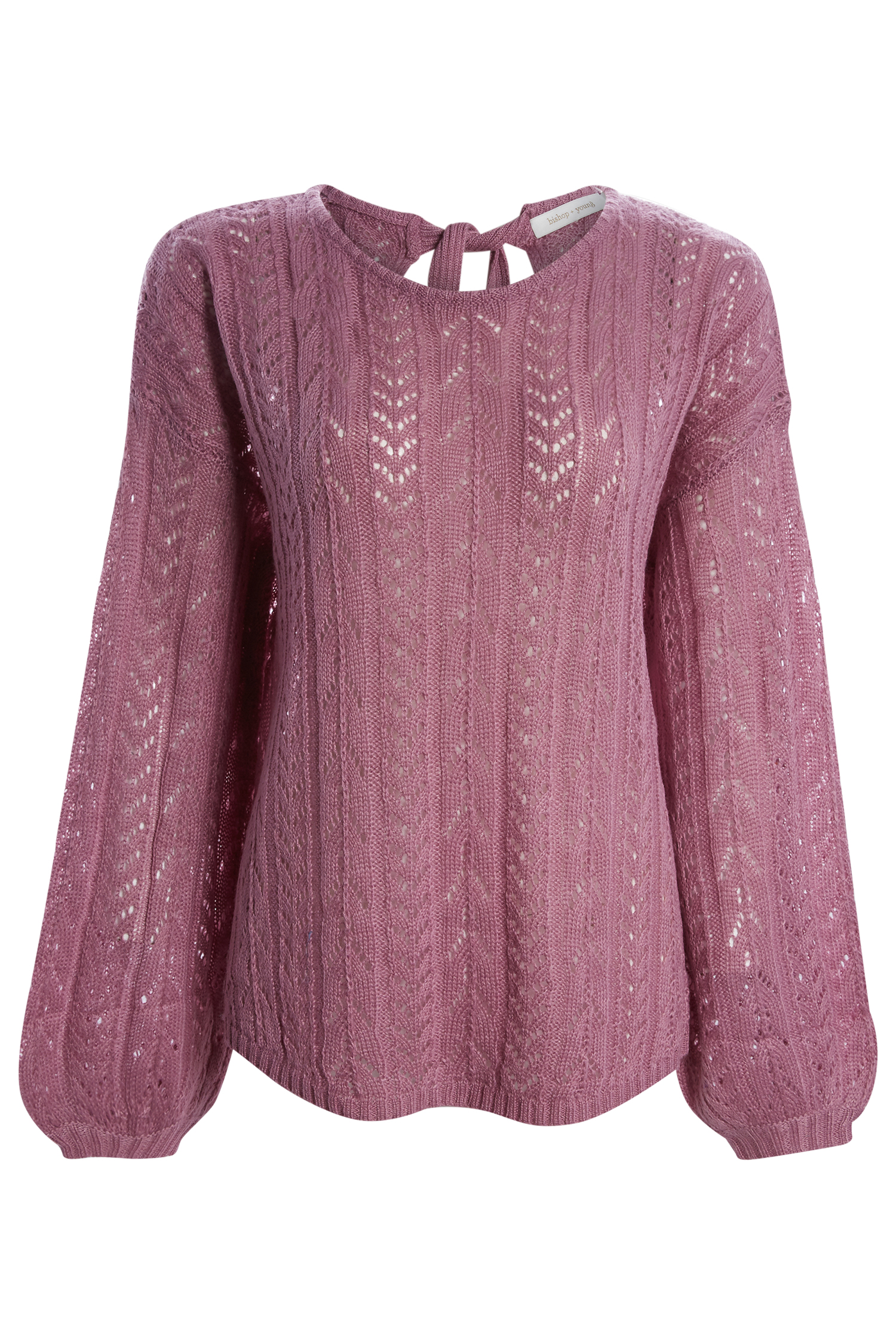 Bishop+Young Open Knit Sweater