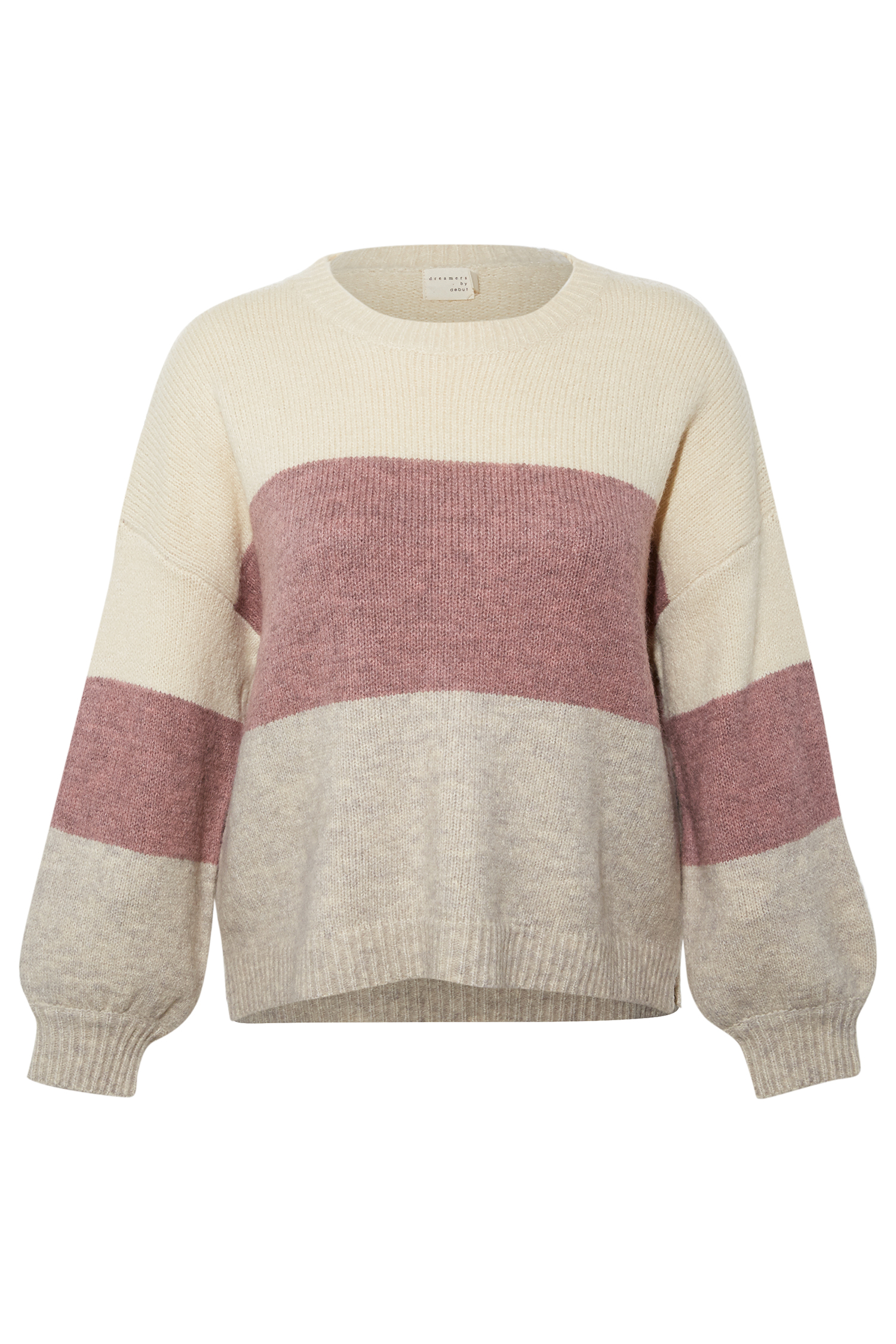 Color Block Pullover Sweater