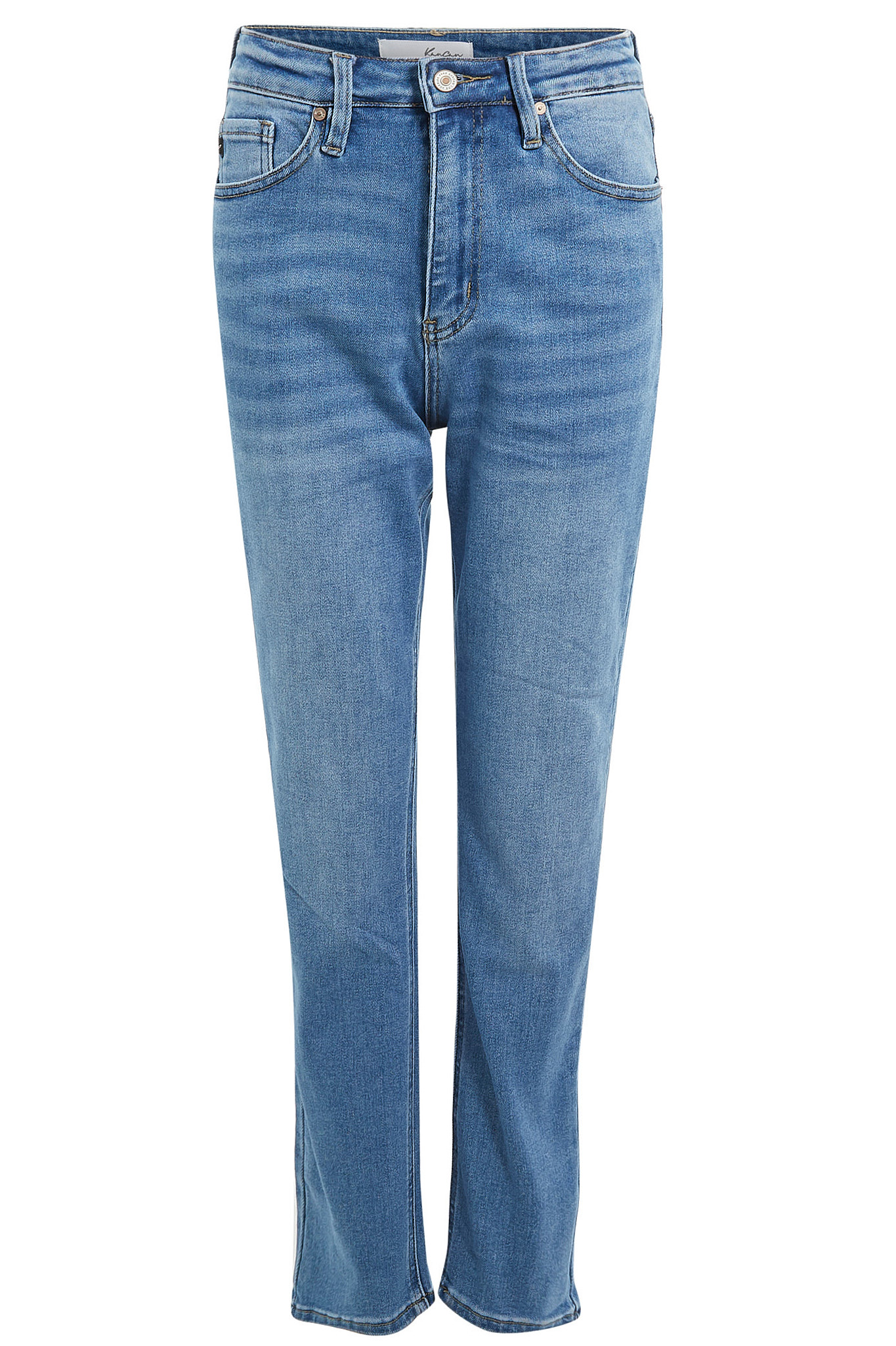 High Rise Straight Leg Denim