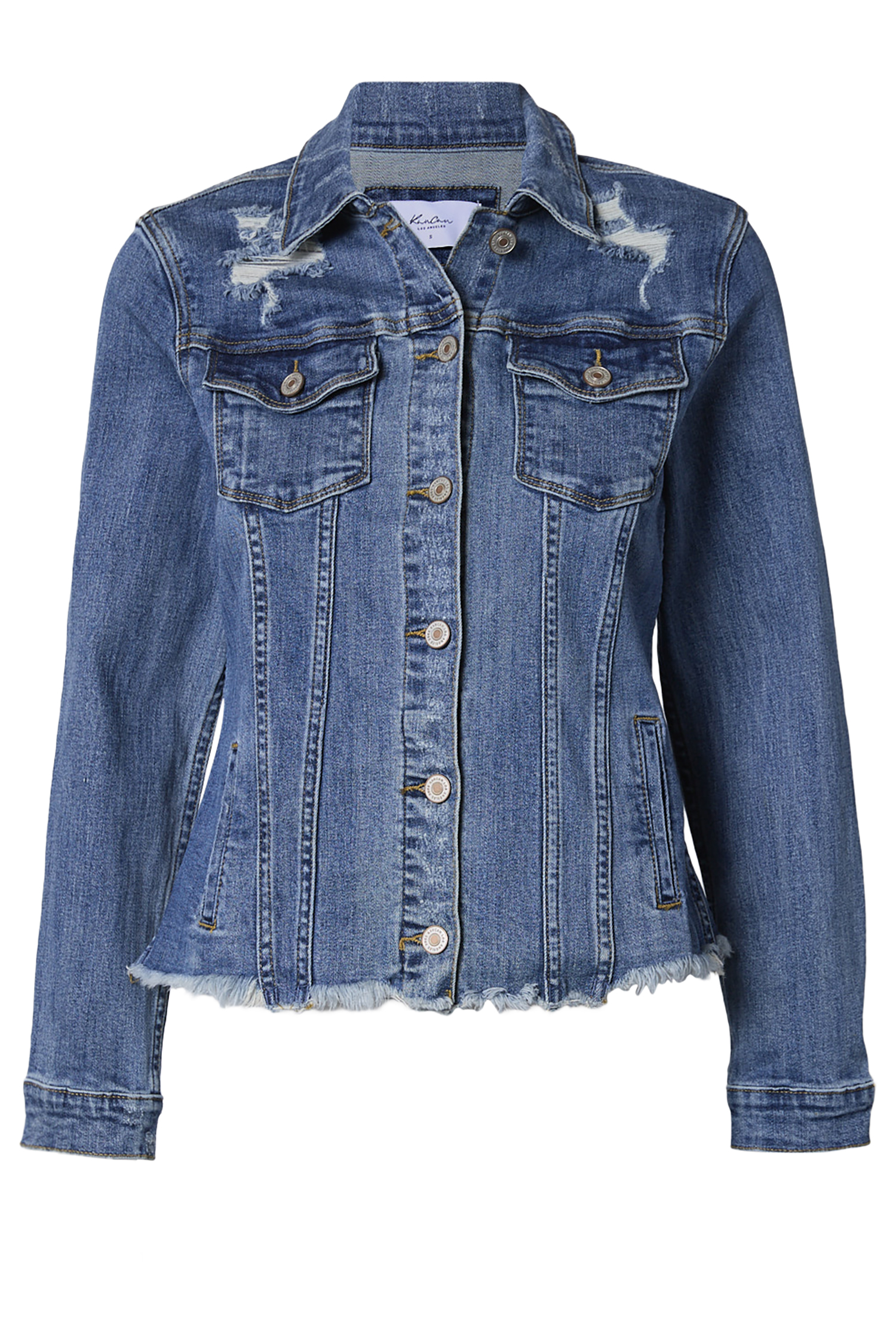 Distressed Denim Jacket