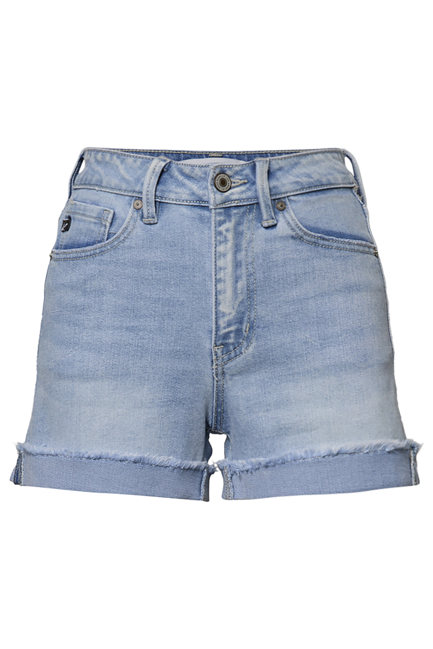 High Rise Single Fold Shorts