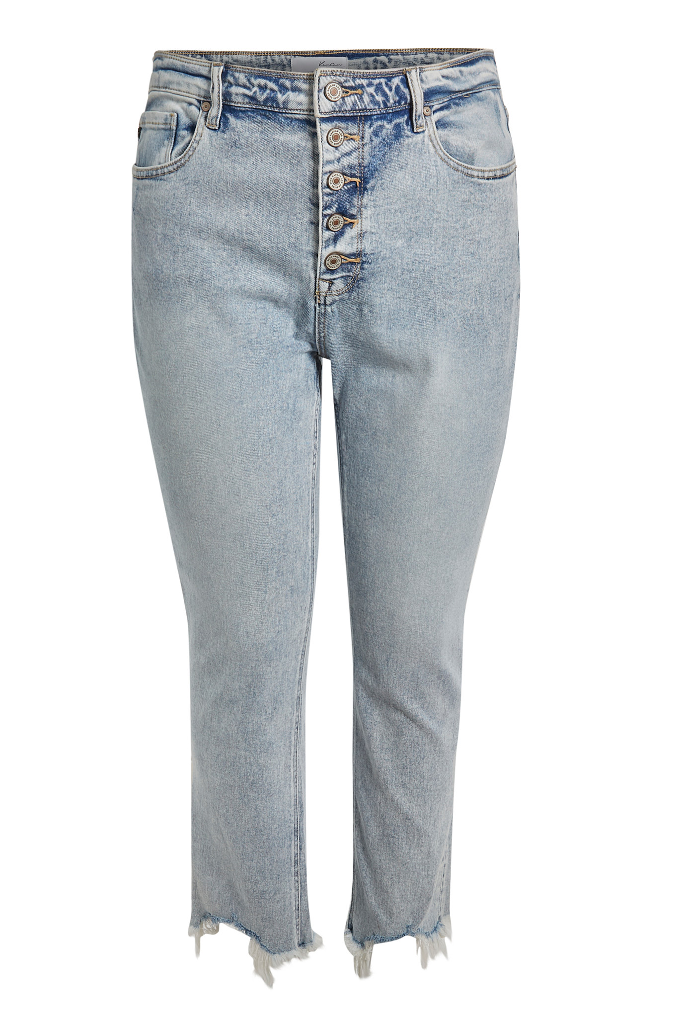 High Rise Straight Denim