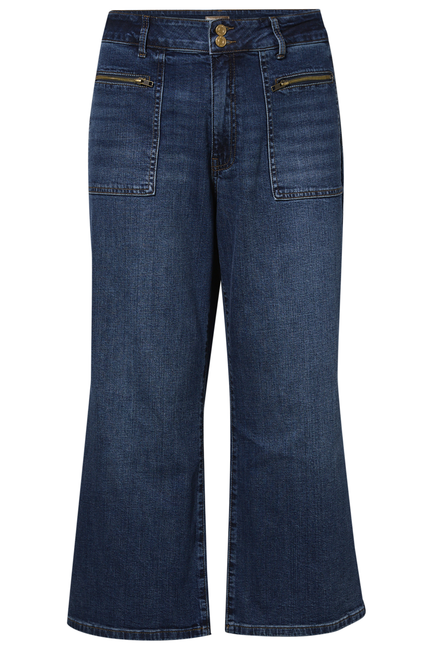 KUT from the Kloth High Rise Cropped Denim
