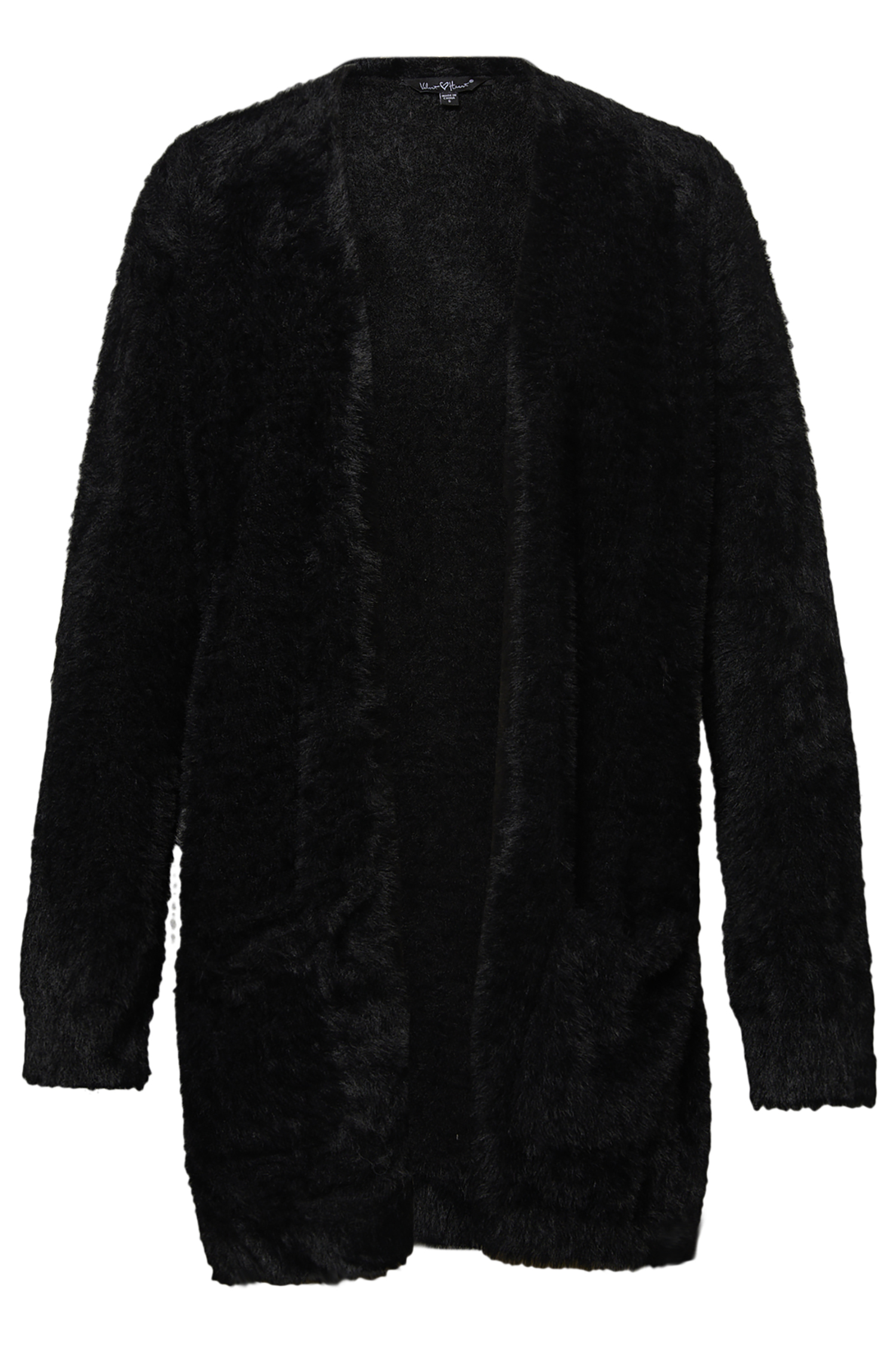 Fuzzy Long Cardigan