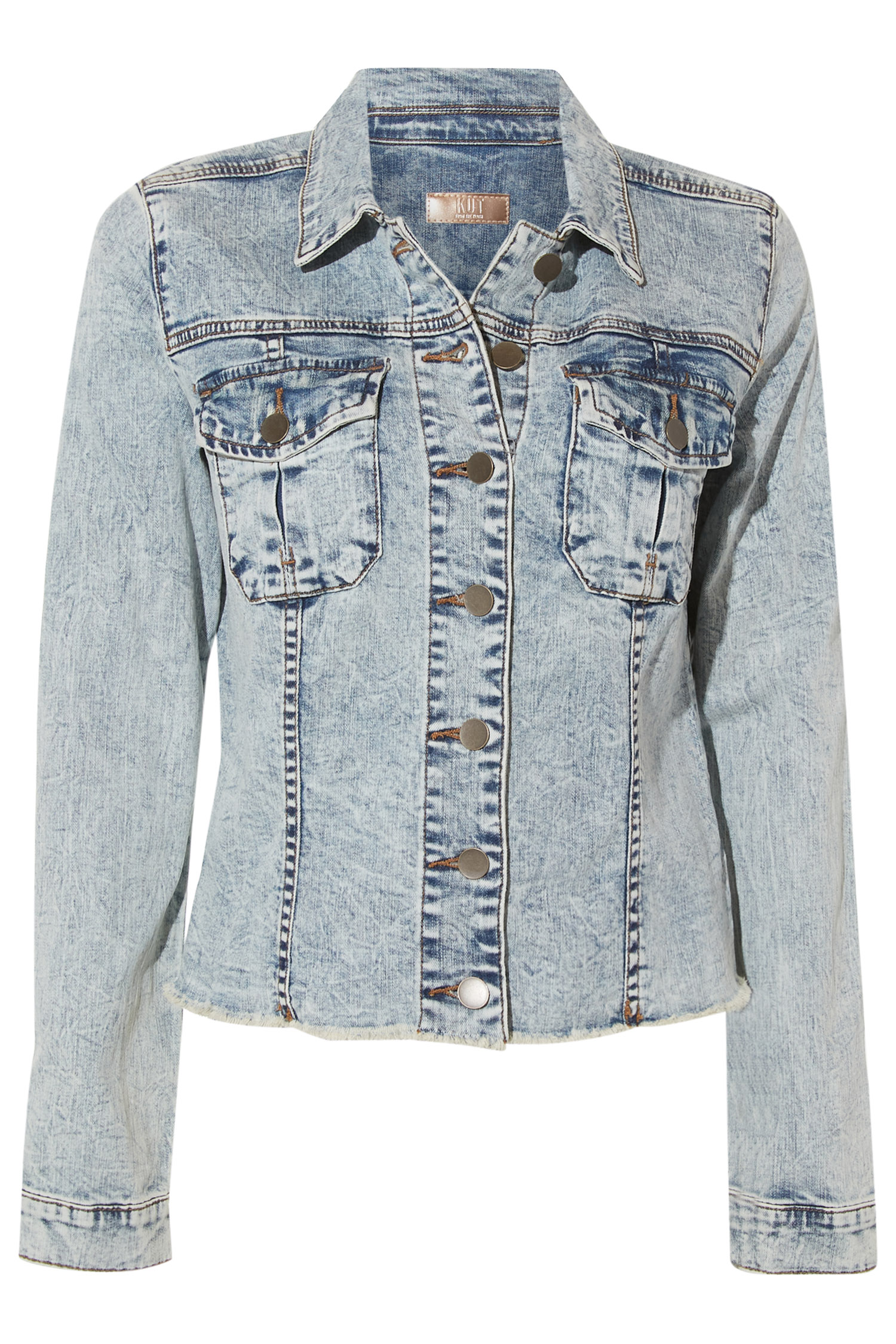 KUT from the Kloth Fray Hem Jacket