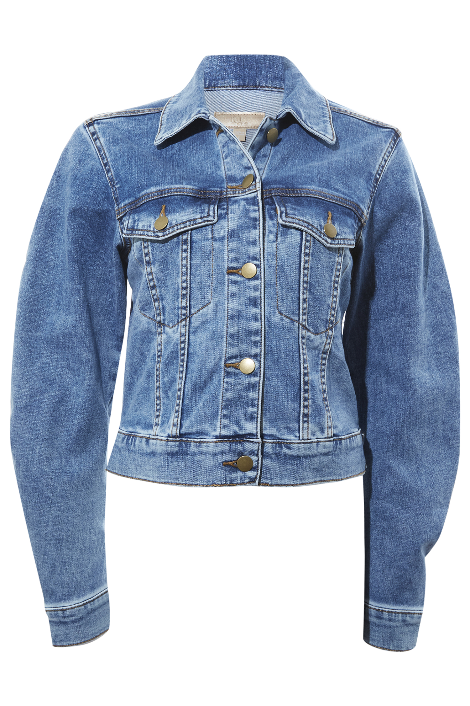 KUT from the Kloth Cropped Denim Jacket
