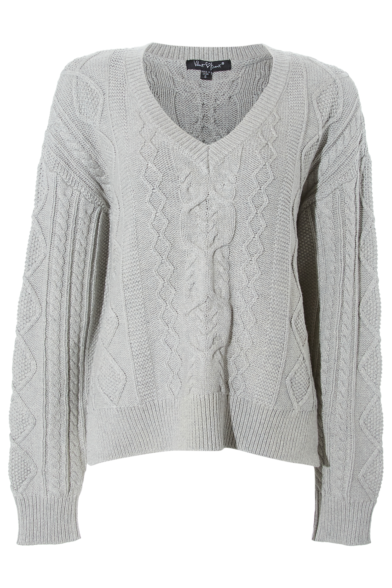 Velvet Heart V Neck Sweater
