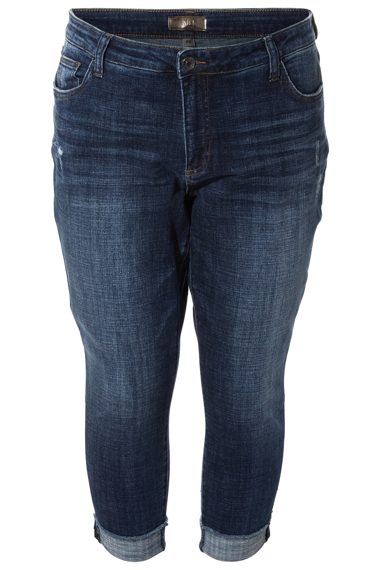 KUT from the Kloth Crop Straight Leg Jean
