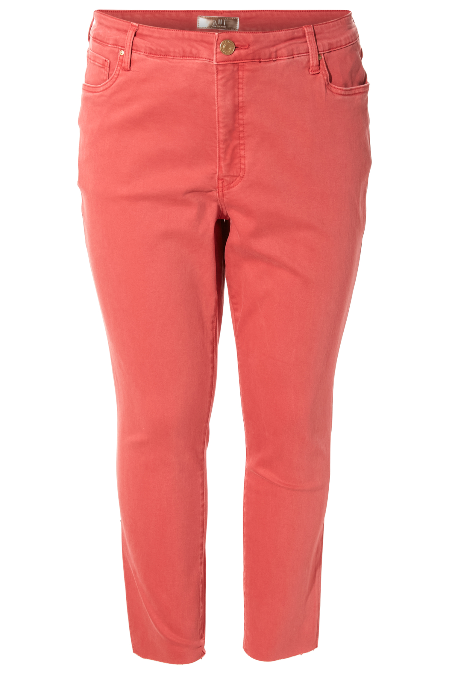 KUT from the Kloth High Rise Ankle Straight Denim