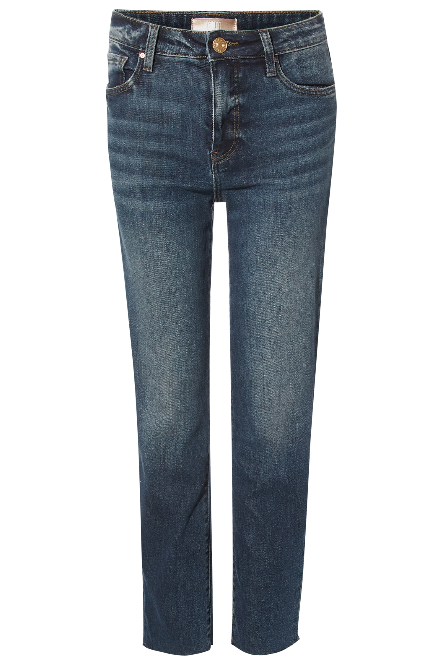 KUT from the Kloth High Rise Ankle Straight