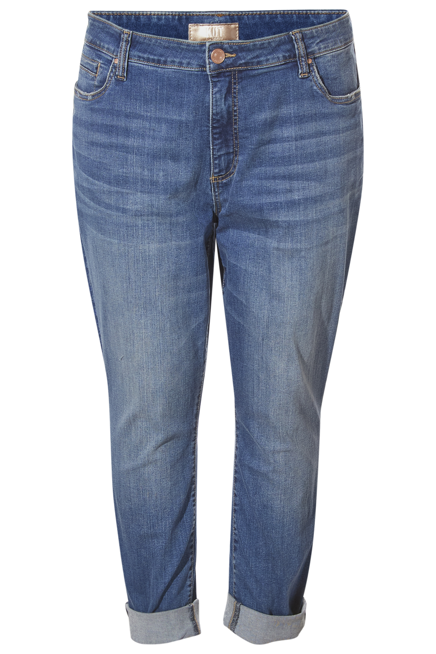 KUT from the Kloth High Rise Boyfriend Denim