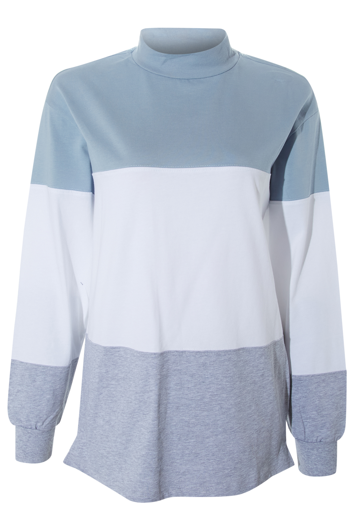 Velvet Heart Color Block Sweater