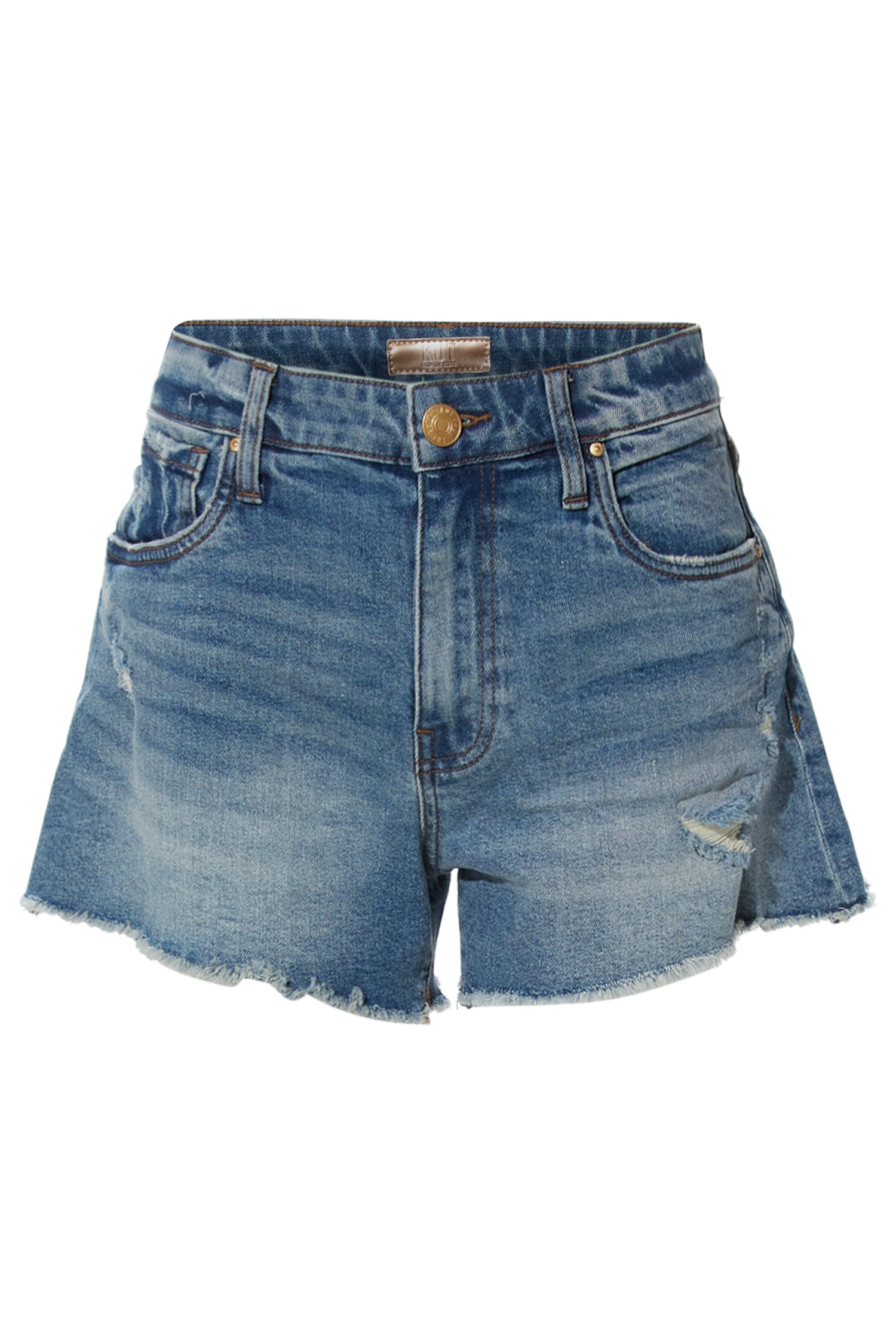 KUT from the Kloth High Rise Denim Shorts