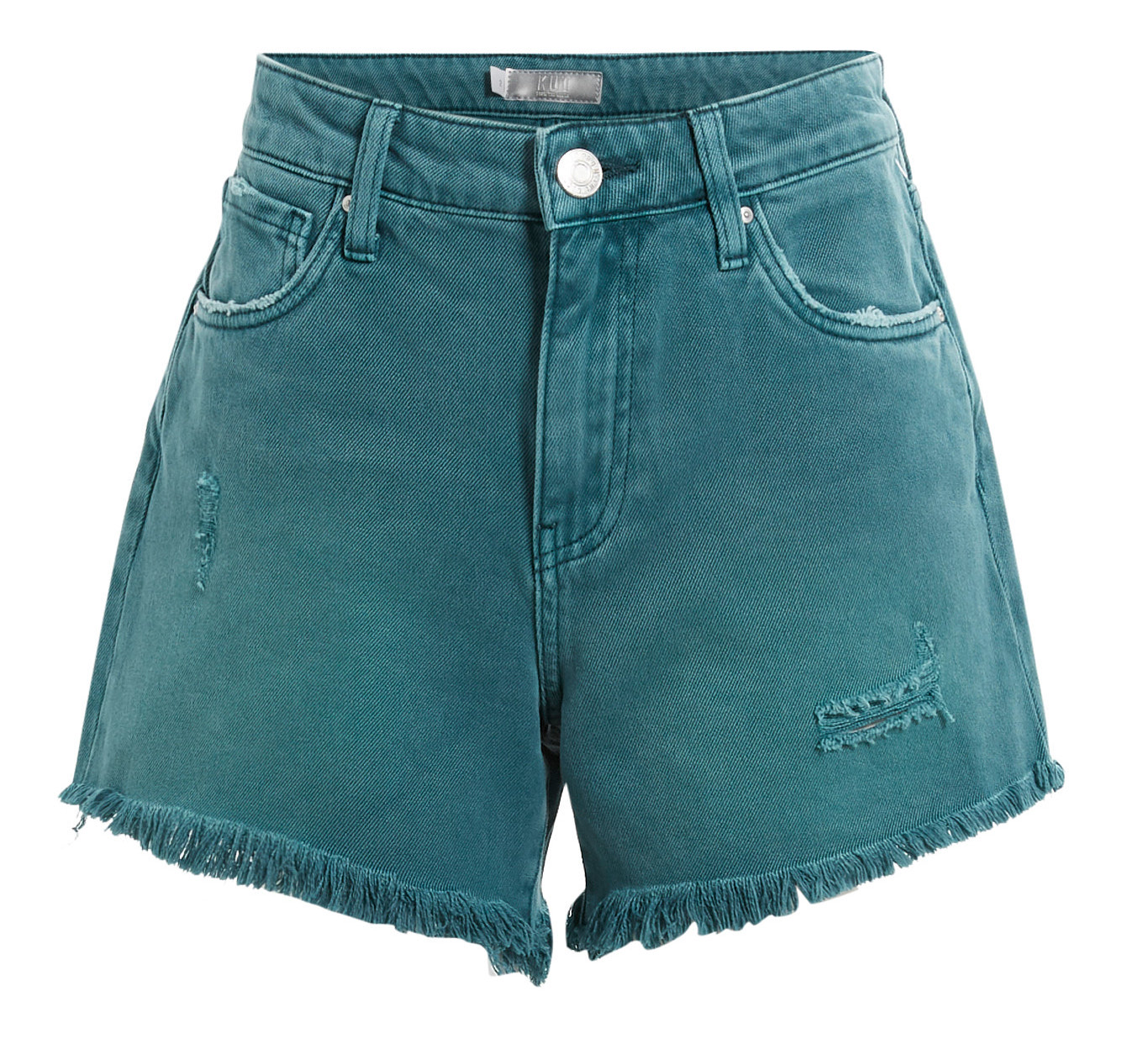 KUT from the Kloth High Rise Fray Hem Short