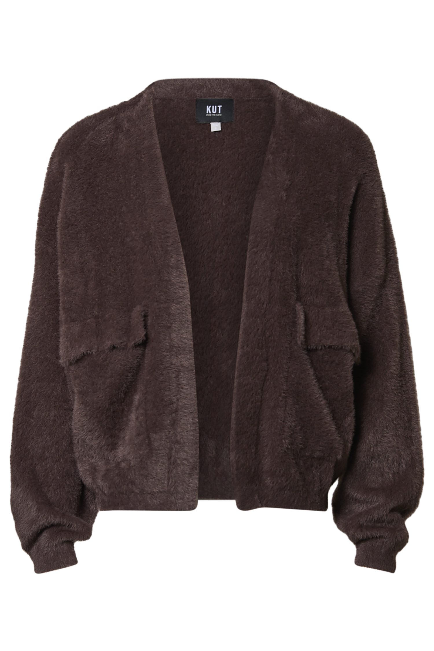 Kut from the Kloth Fuzzy Open Front Jacket