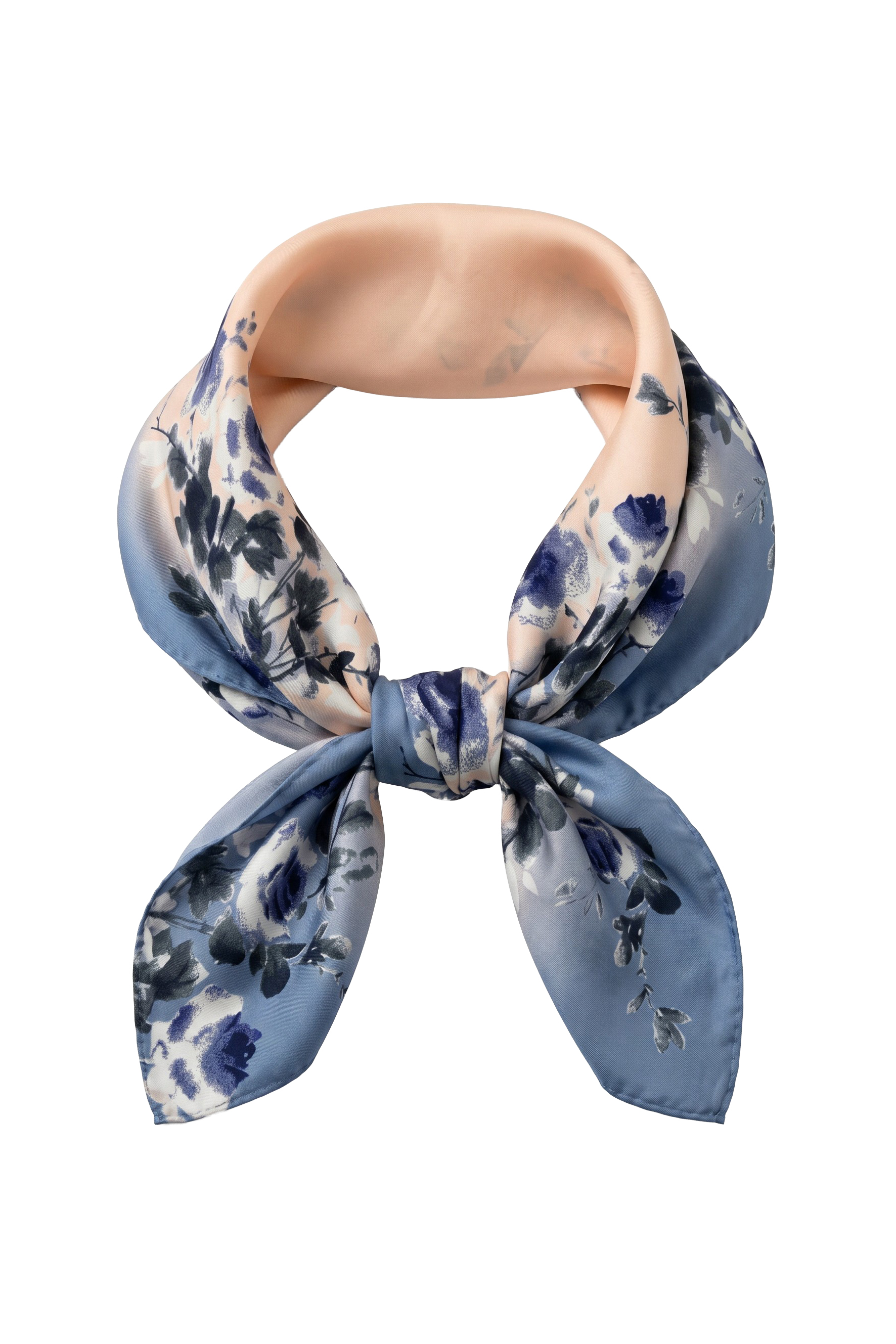 Blue Rose Scarf