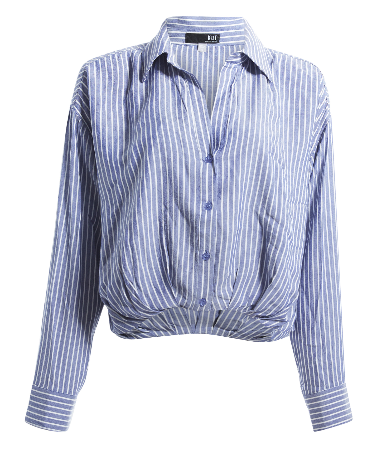 KUT from the Kloth Stripe Print Button Down