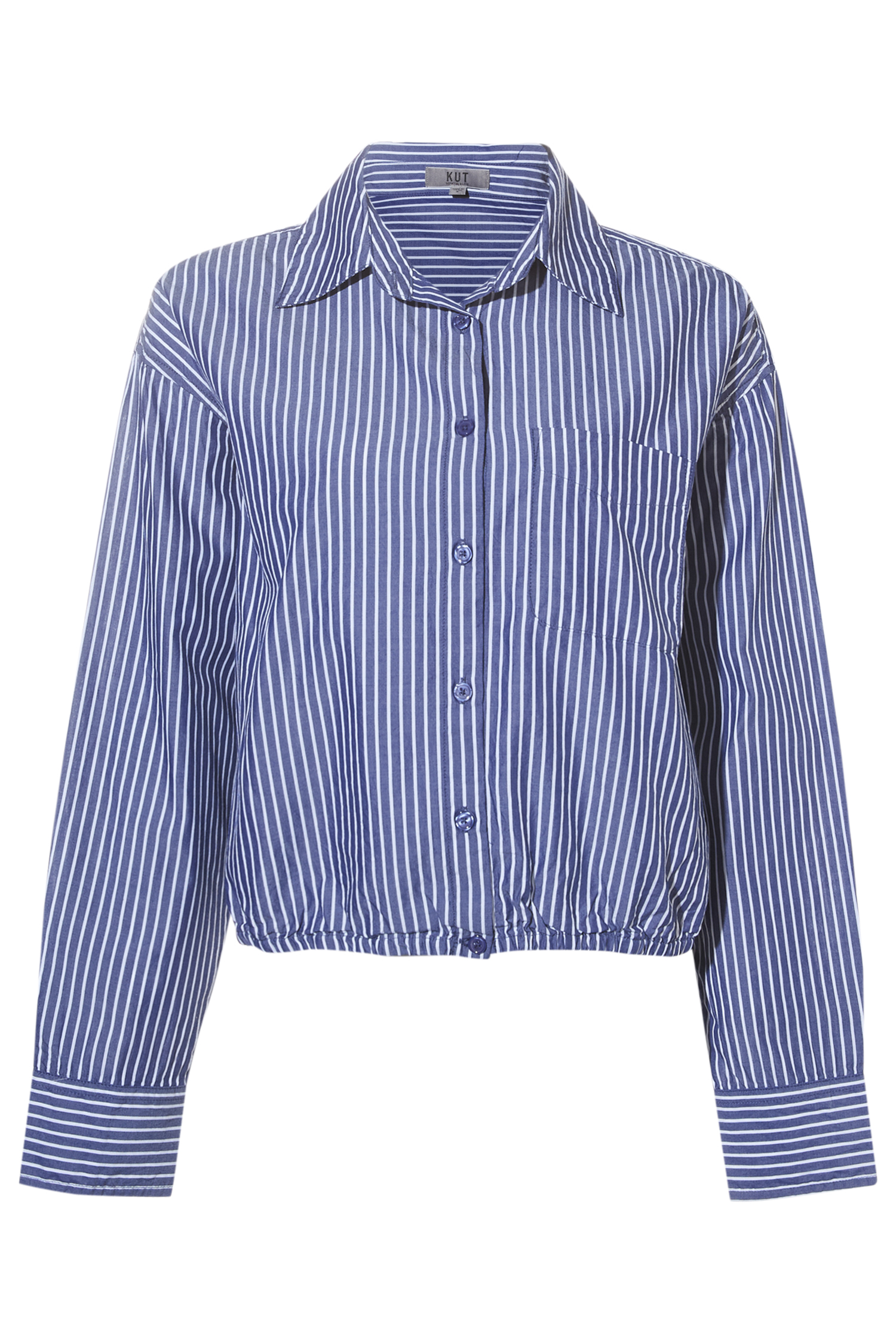 KUT from the Kloth Cropped Button Up