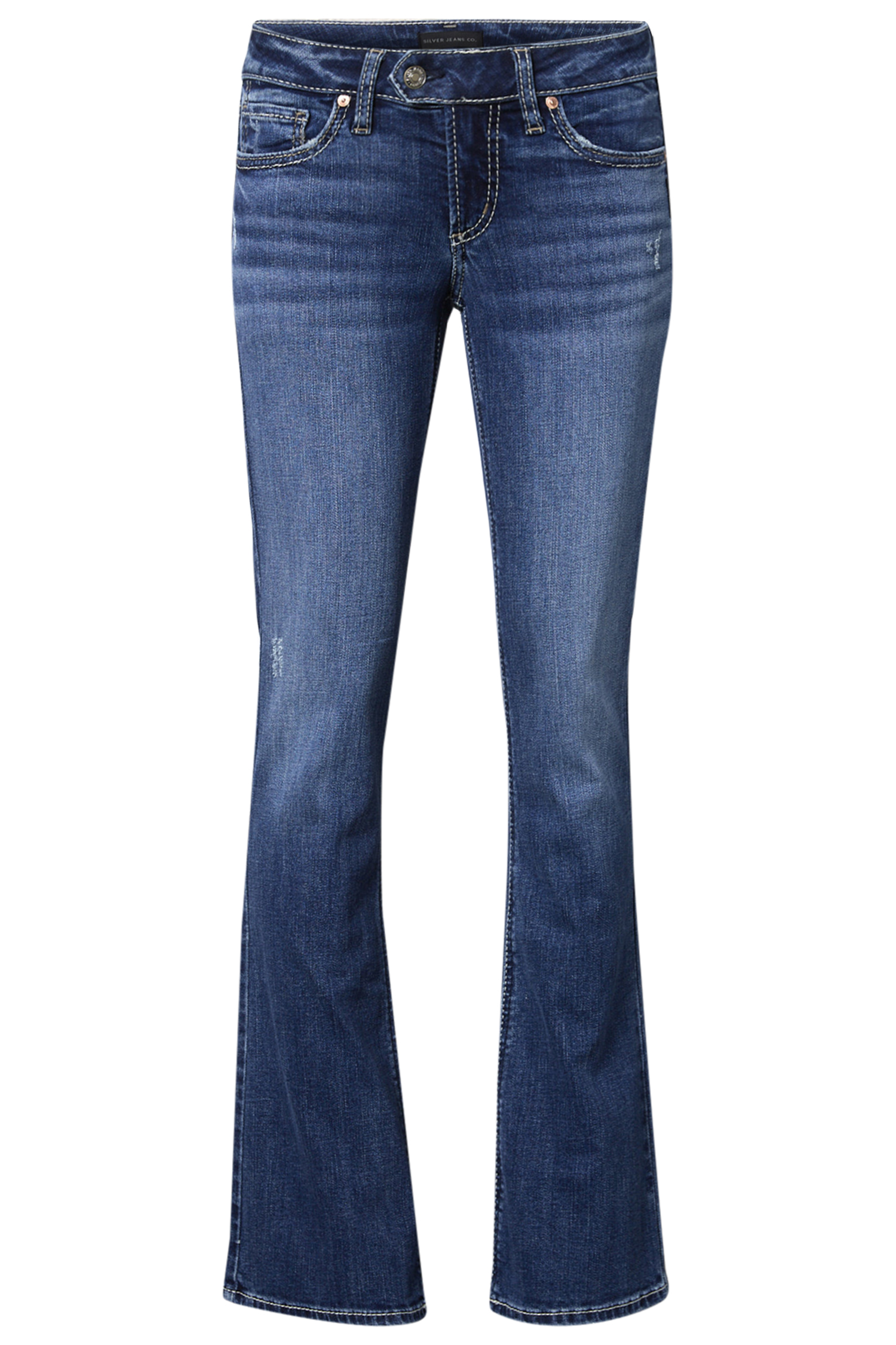 Low Rise Slim Bootcut Denim