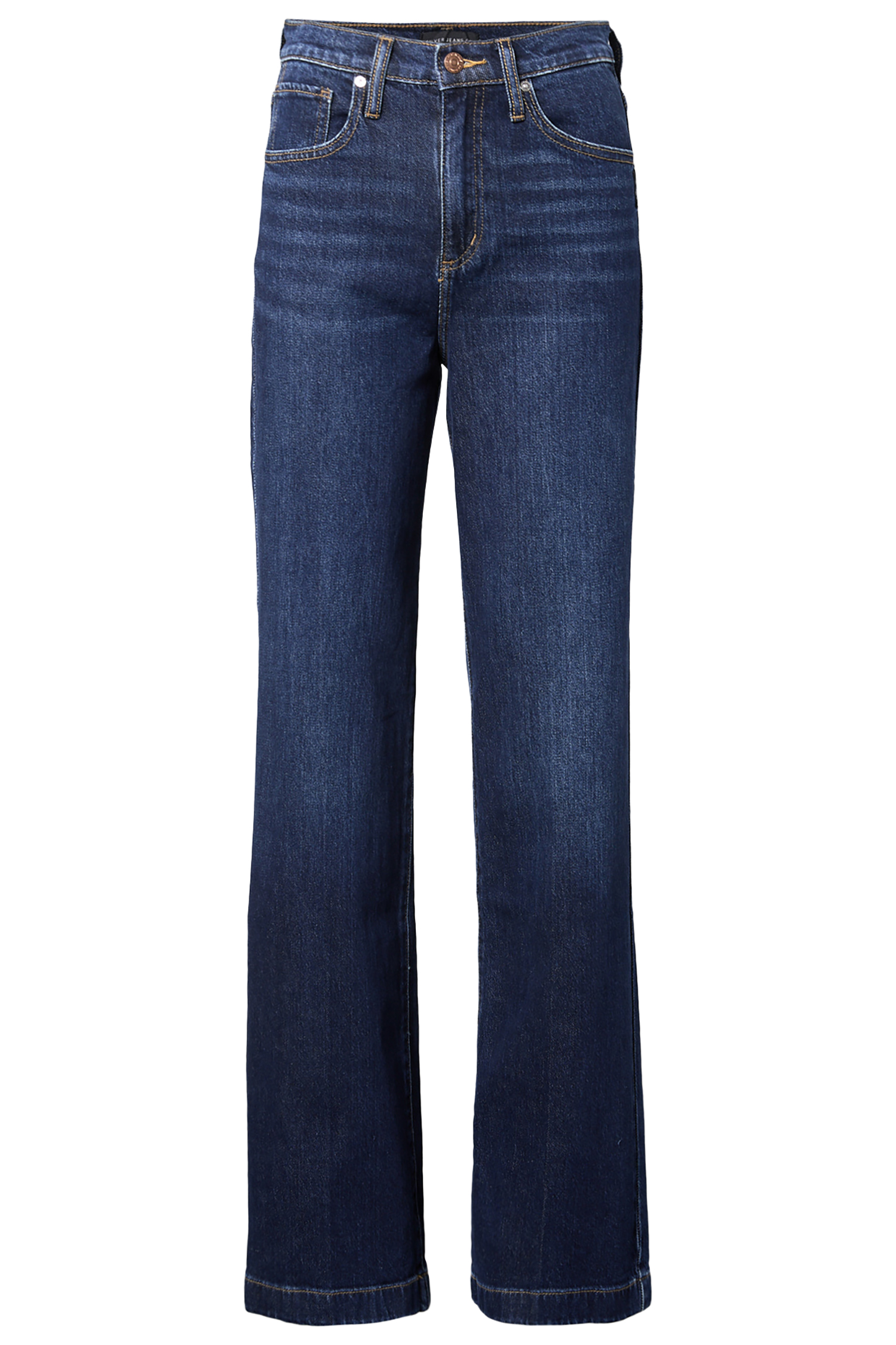 High Rise Wide Leg Denim