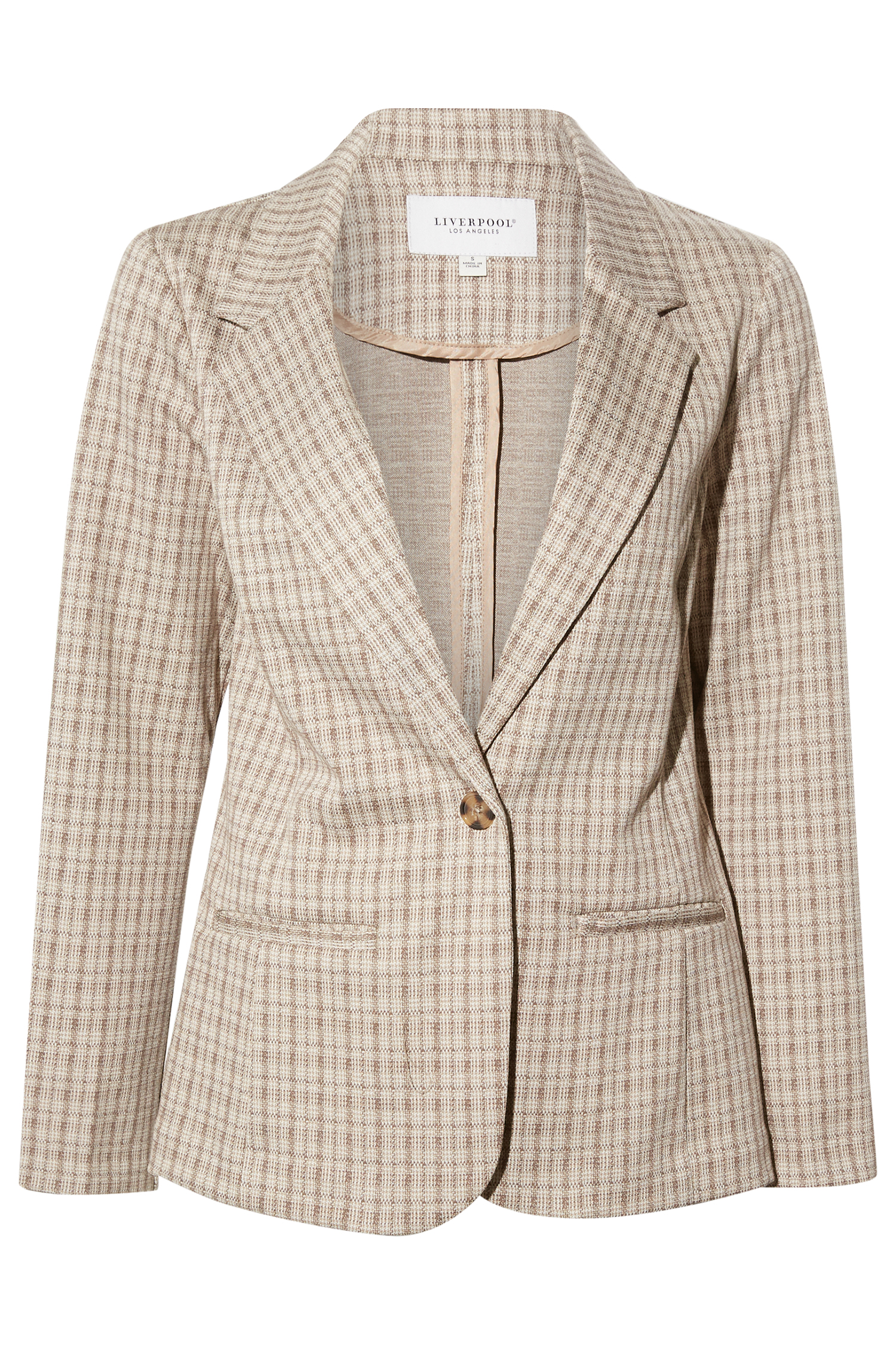 Liverpool Plaid Blazer