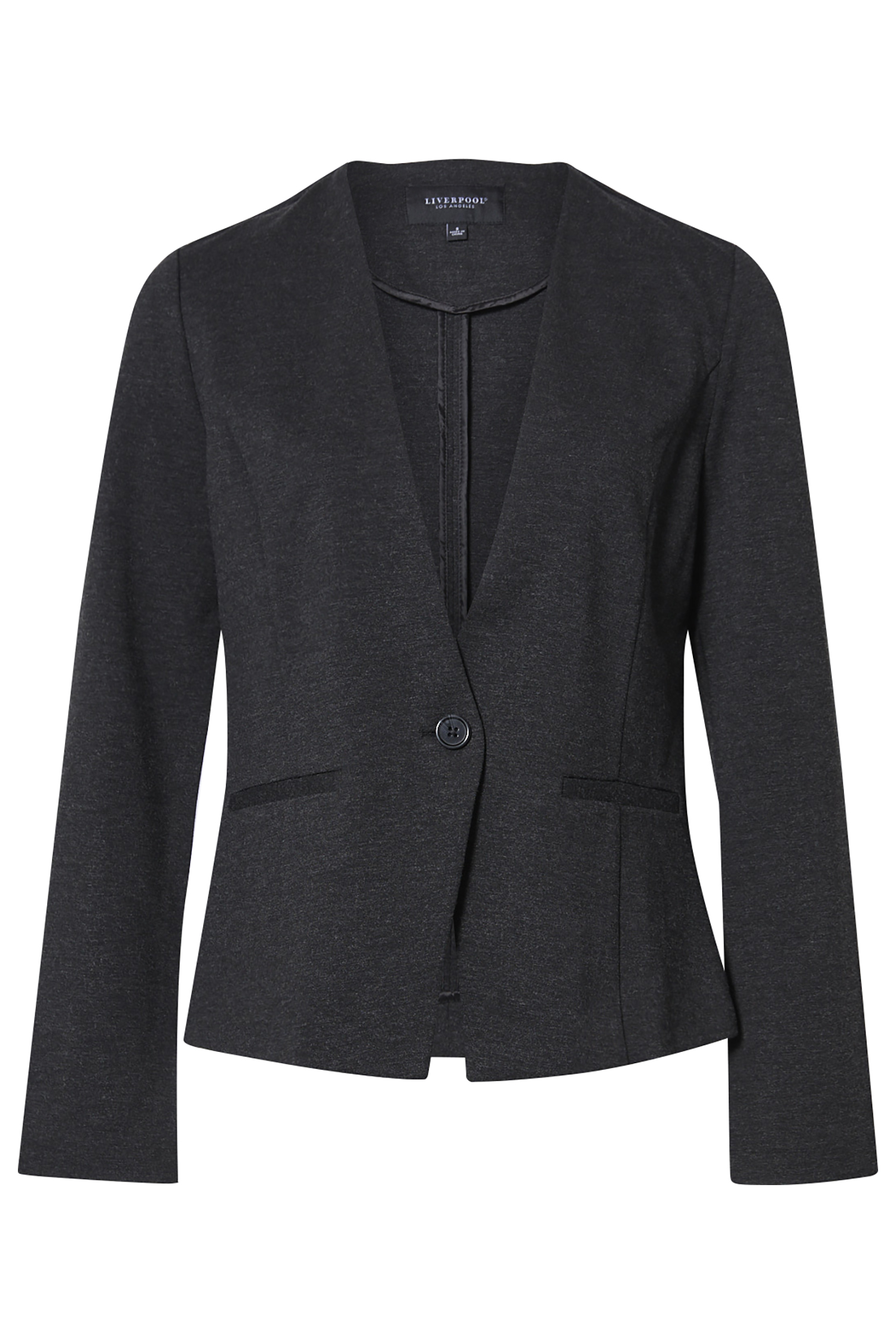 Liverpool Collarless Fitted Blazer