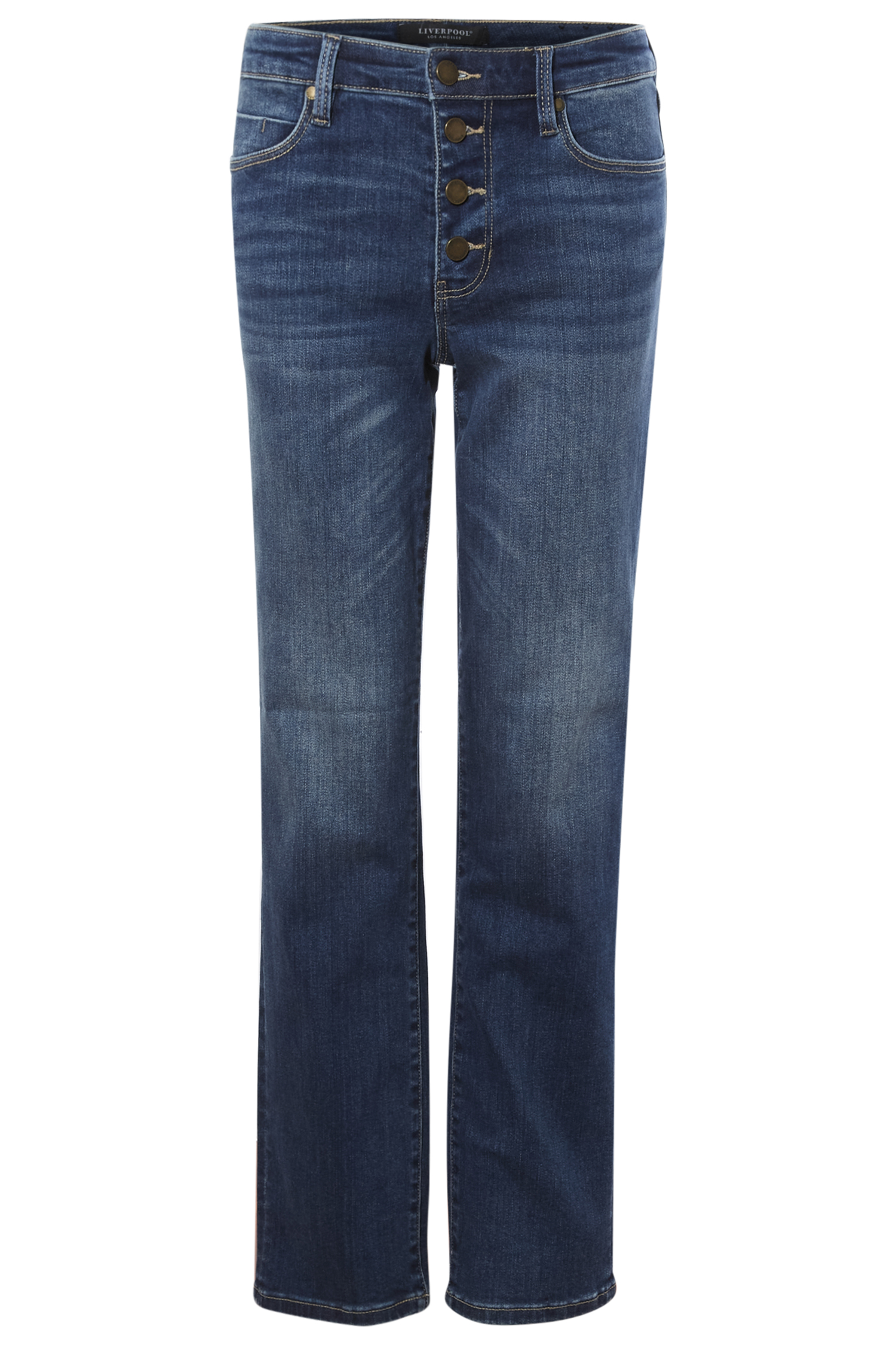 Liverpool Mid Rise Straight Jean